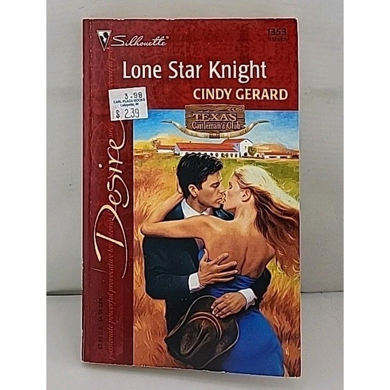 Lone Star Knight by Cindy Gerard (2001, Mass Market)