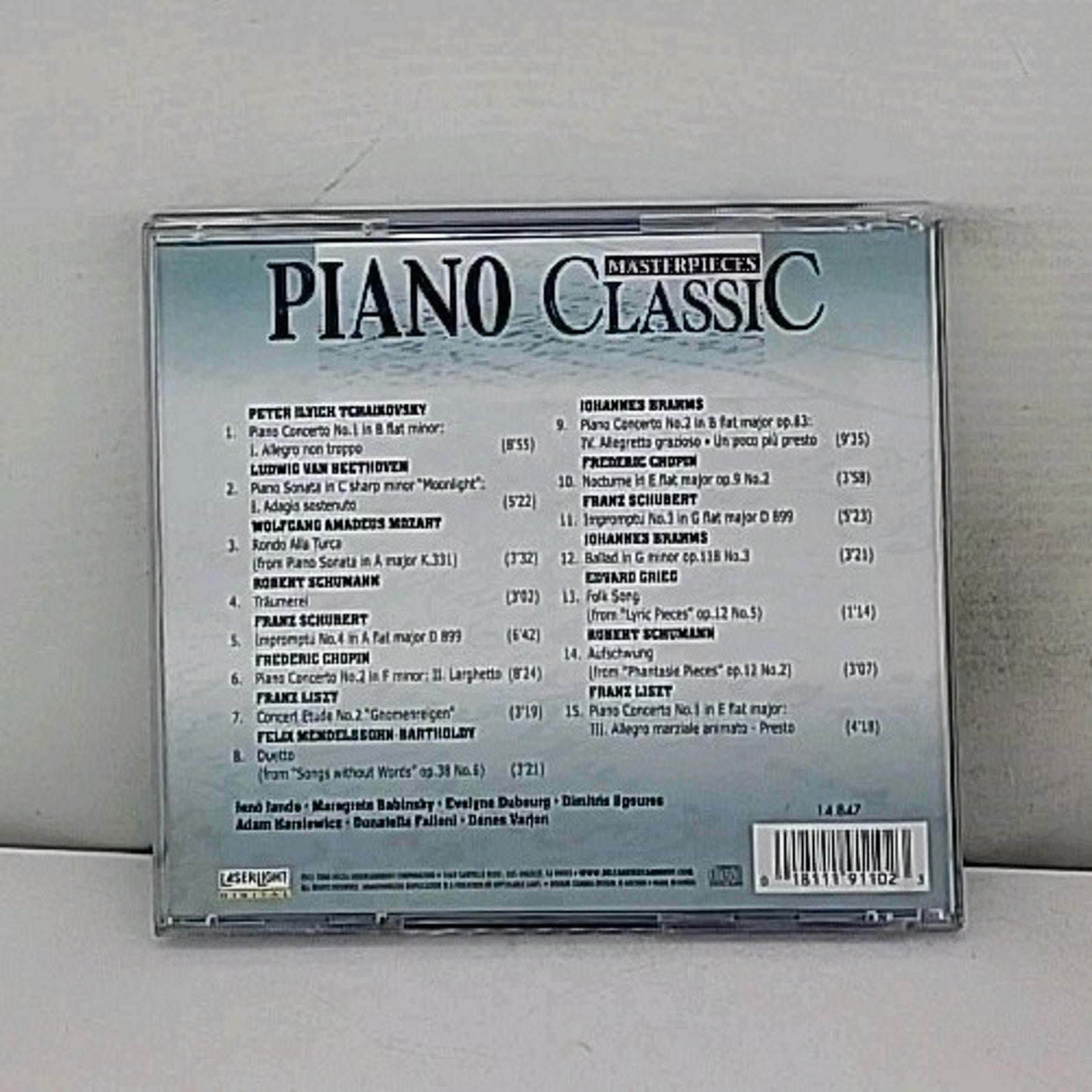 Masterpieces by Piano Classics (CD, 2001)