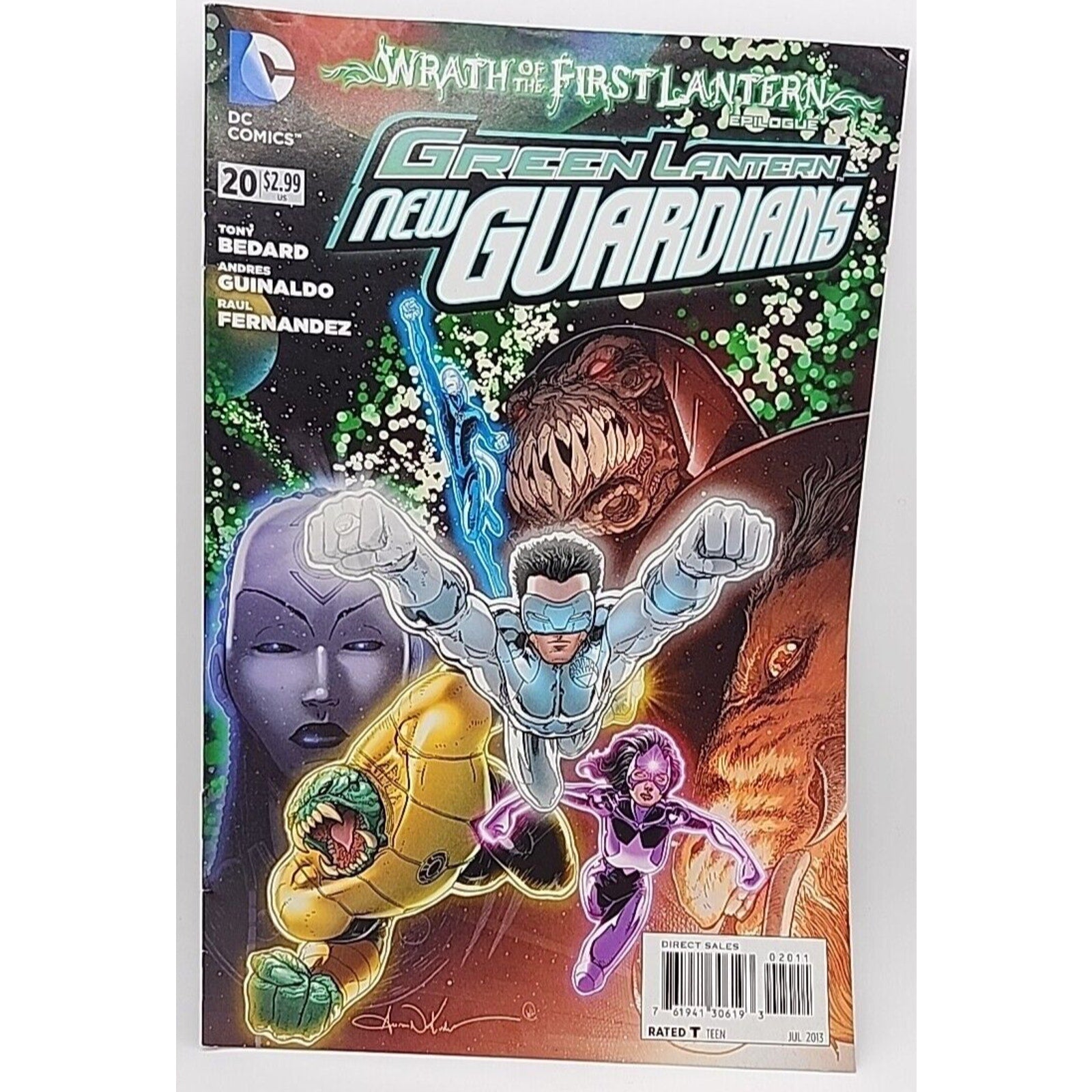 Green Lantern: New Guardians #20 DC Comics