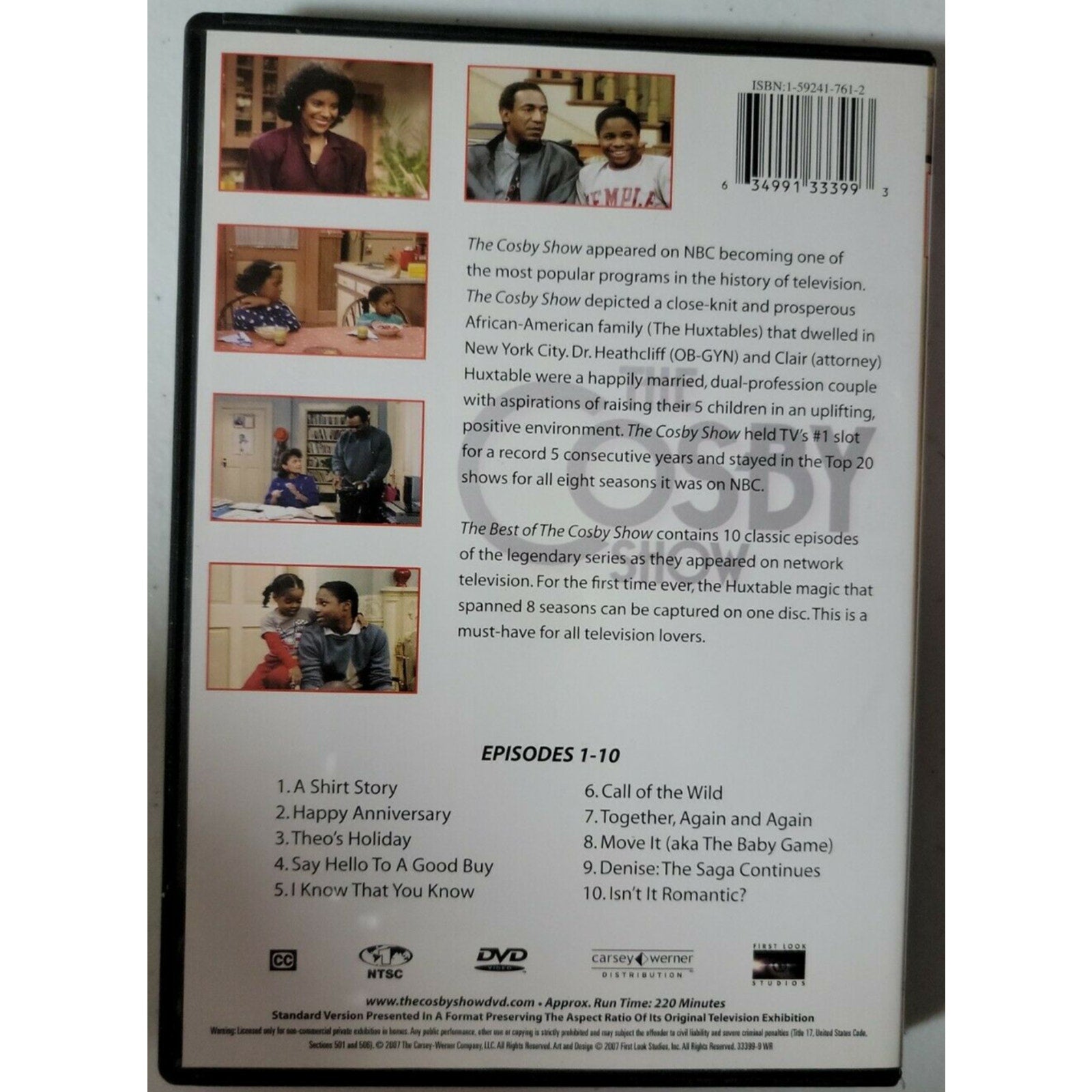 The Best of the Cosby Show (DVD, 2007)