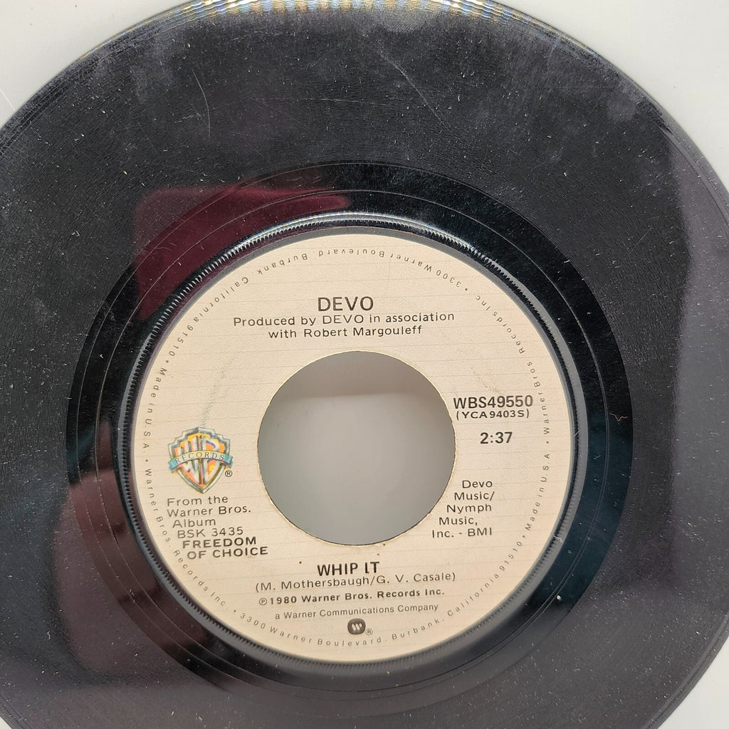 Whip It / Turn Around by M. Mothersbaugh (Record) - WBS49550