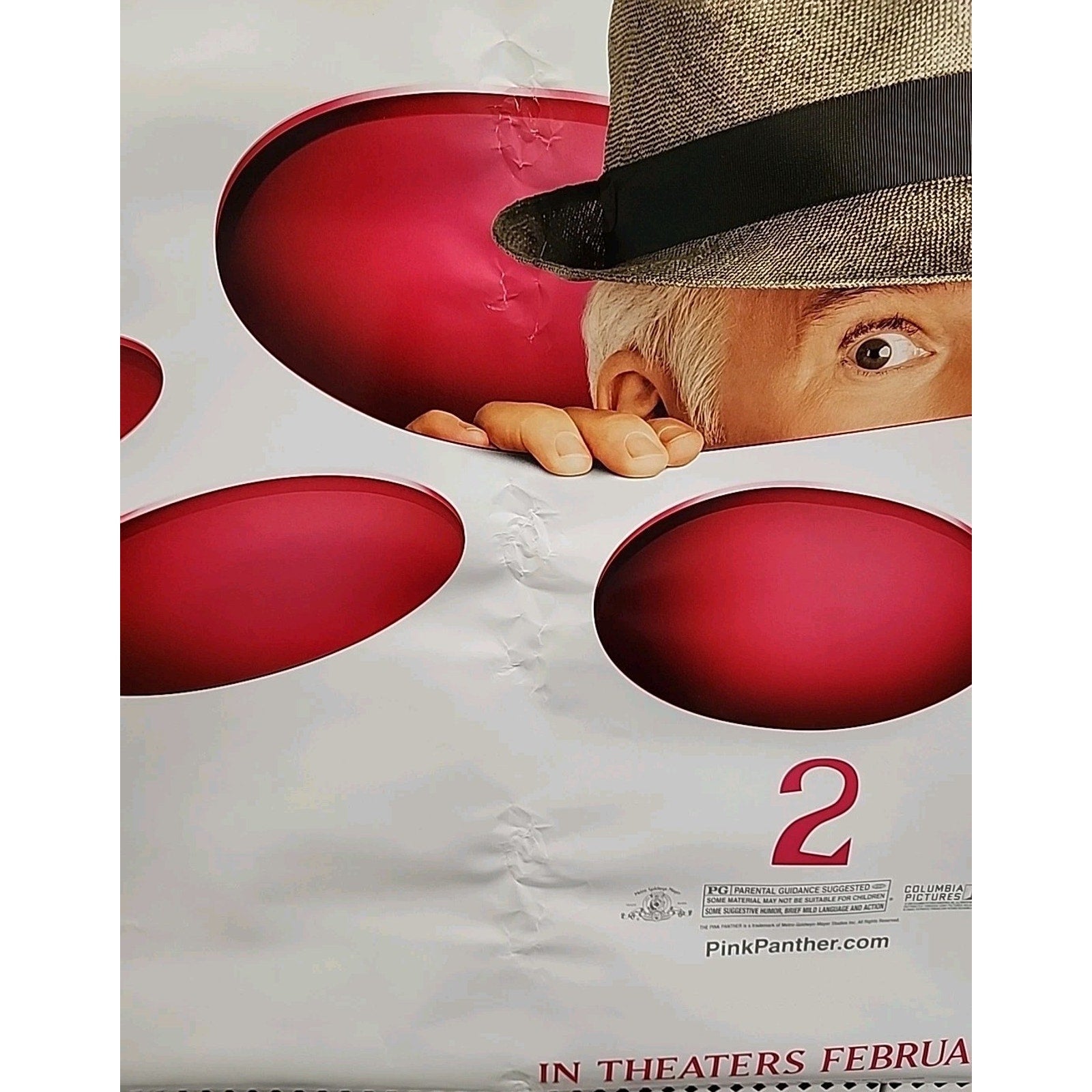 The Pink Panther 2 Movie Poster 27x40 D/S Jean Reno Lily Tomlin Steve Martin