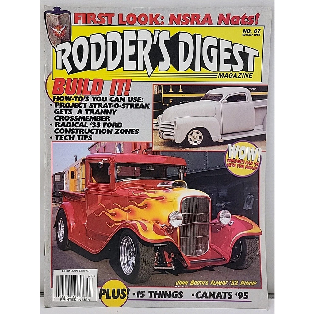 Rodder's Digest Magazine October 1995 Volume 14 Number 67