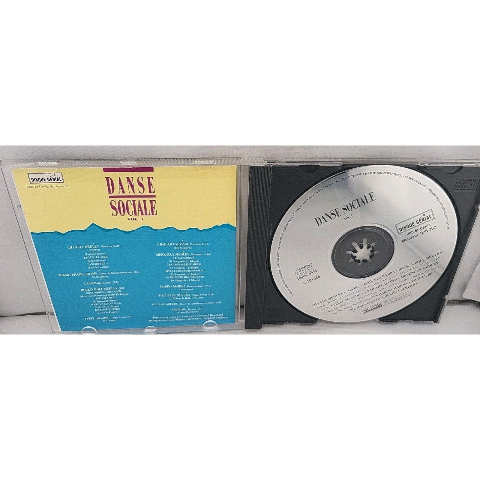 Les Plus Grand Succès De La Danse Sociale Vol 1 CD