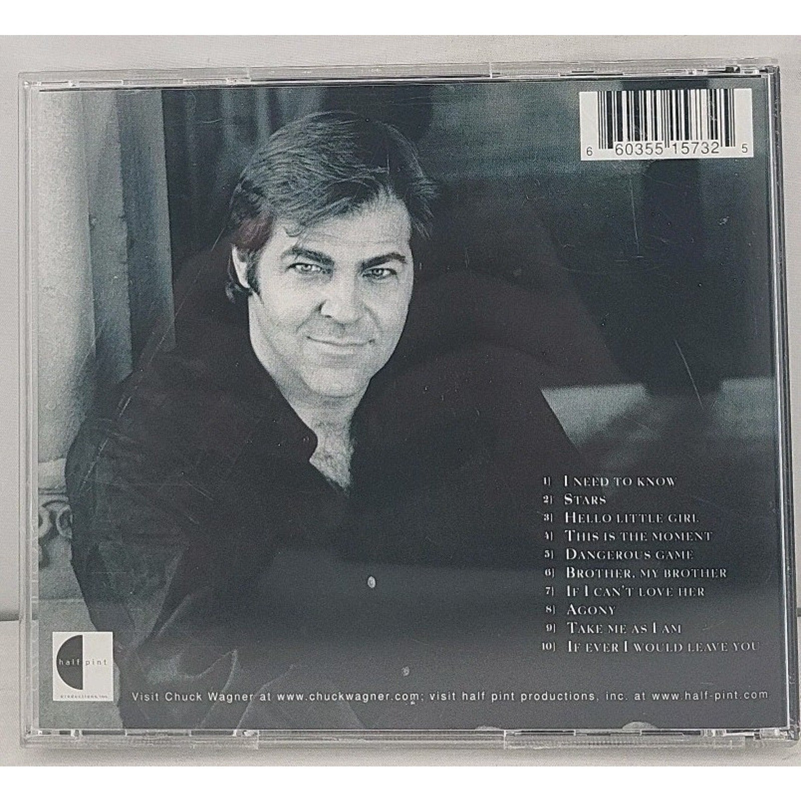 Chuck Wagner (Into The Woods, Jekyll & Hyde) - 1999 OOP Self-Titled CD