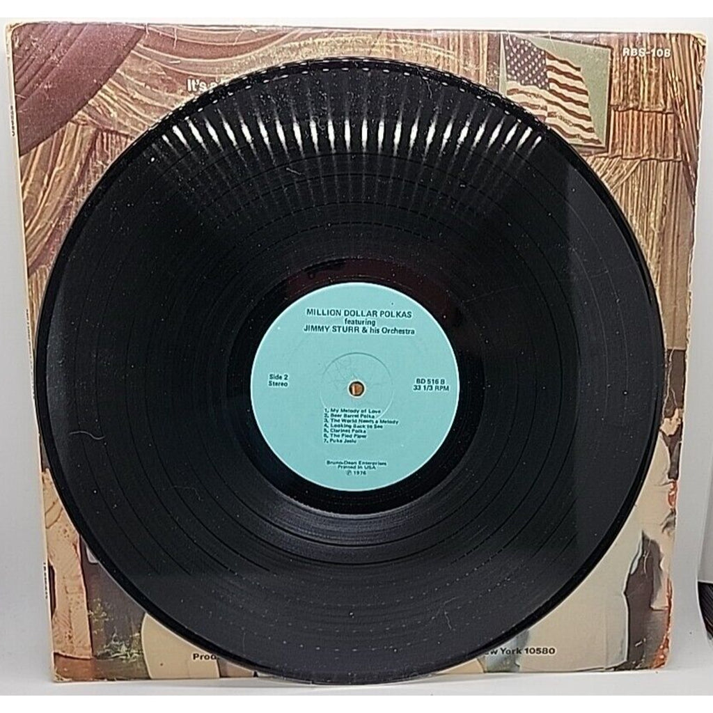 Million Dollar Polkas - Jimmy Sturr and his Orchestra (Record)