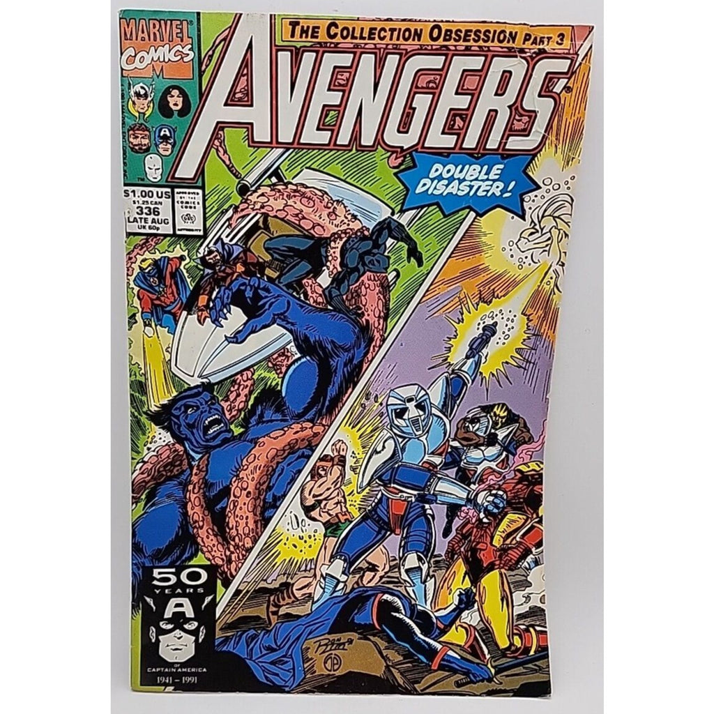 Avengers #336 - The Collection Obsession Part 3 - Comic