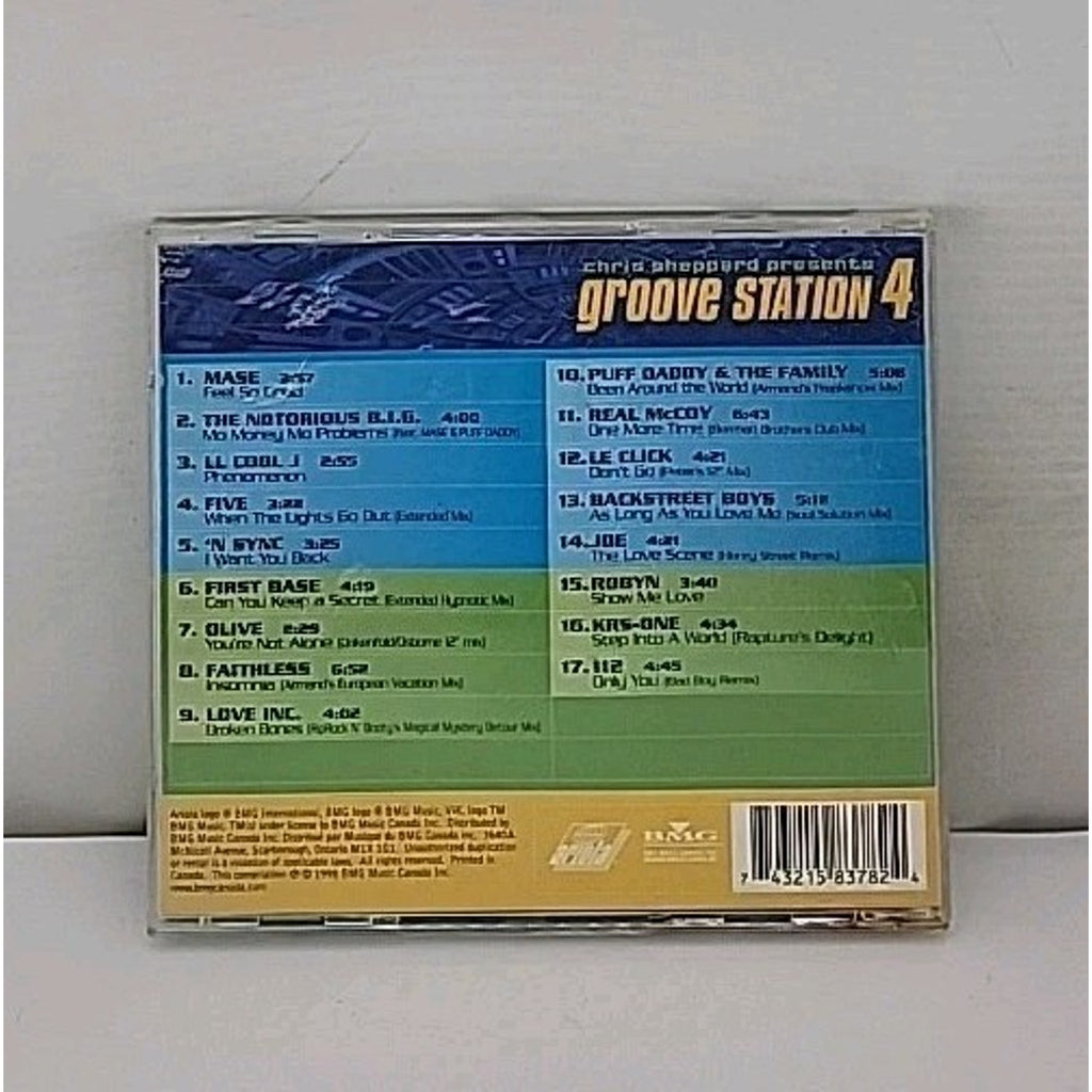 Chris Sheppard Presents Groove Station 4 CD Compilation Album 90s Dance