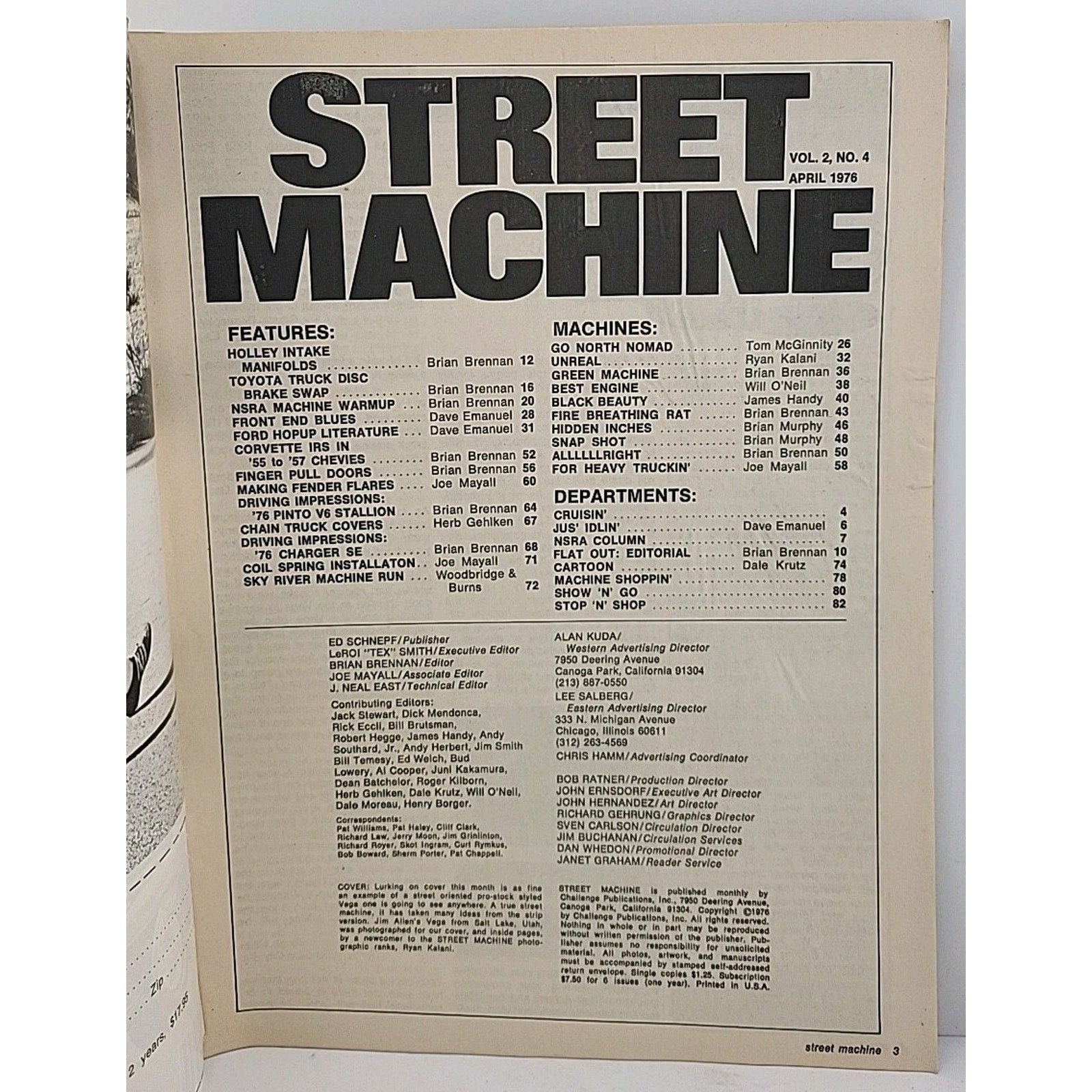 Street Machine Magazine - April 1976 - Vol. 2 No. 4