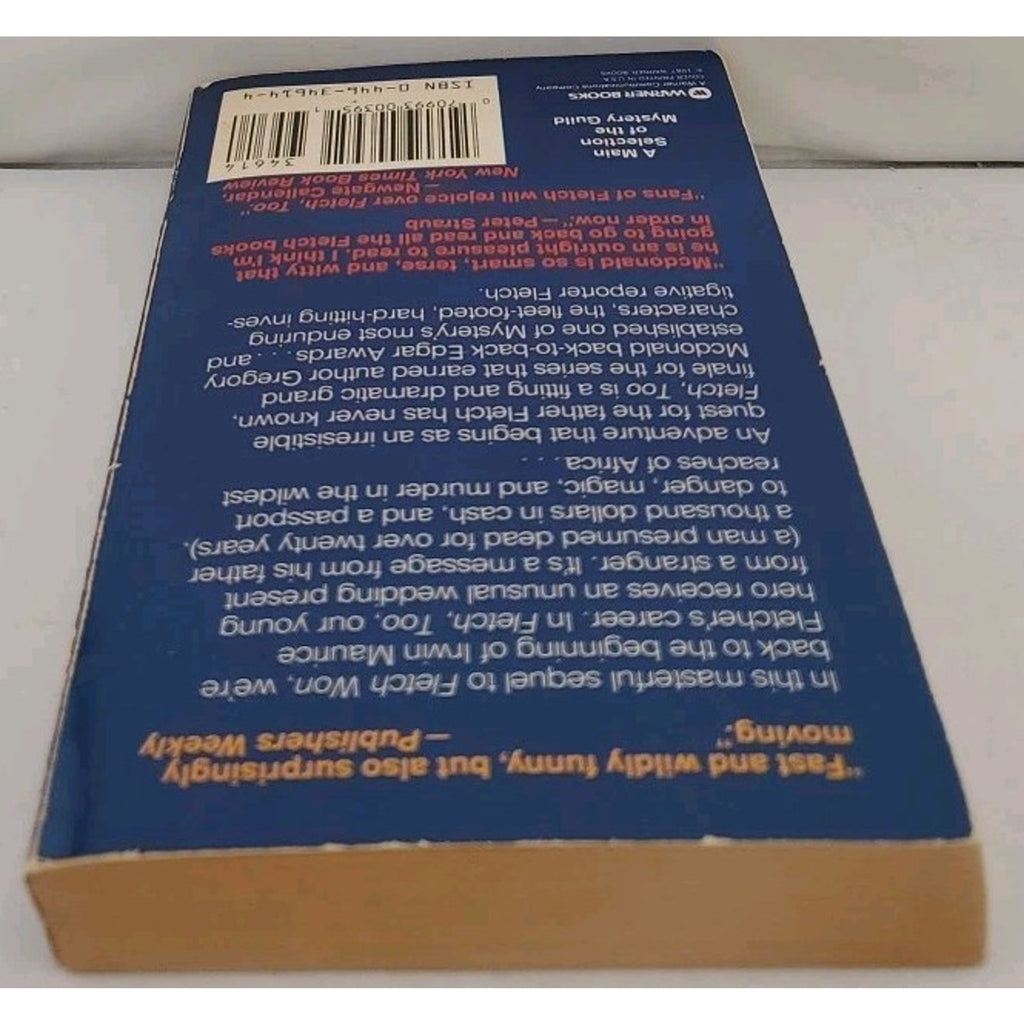 Fletch, Too Gregory McDonald 1986 Book Club Edition Mystery Warner Books