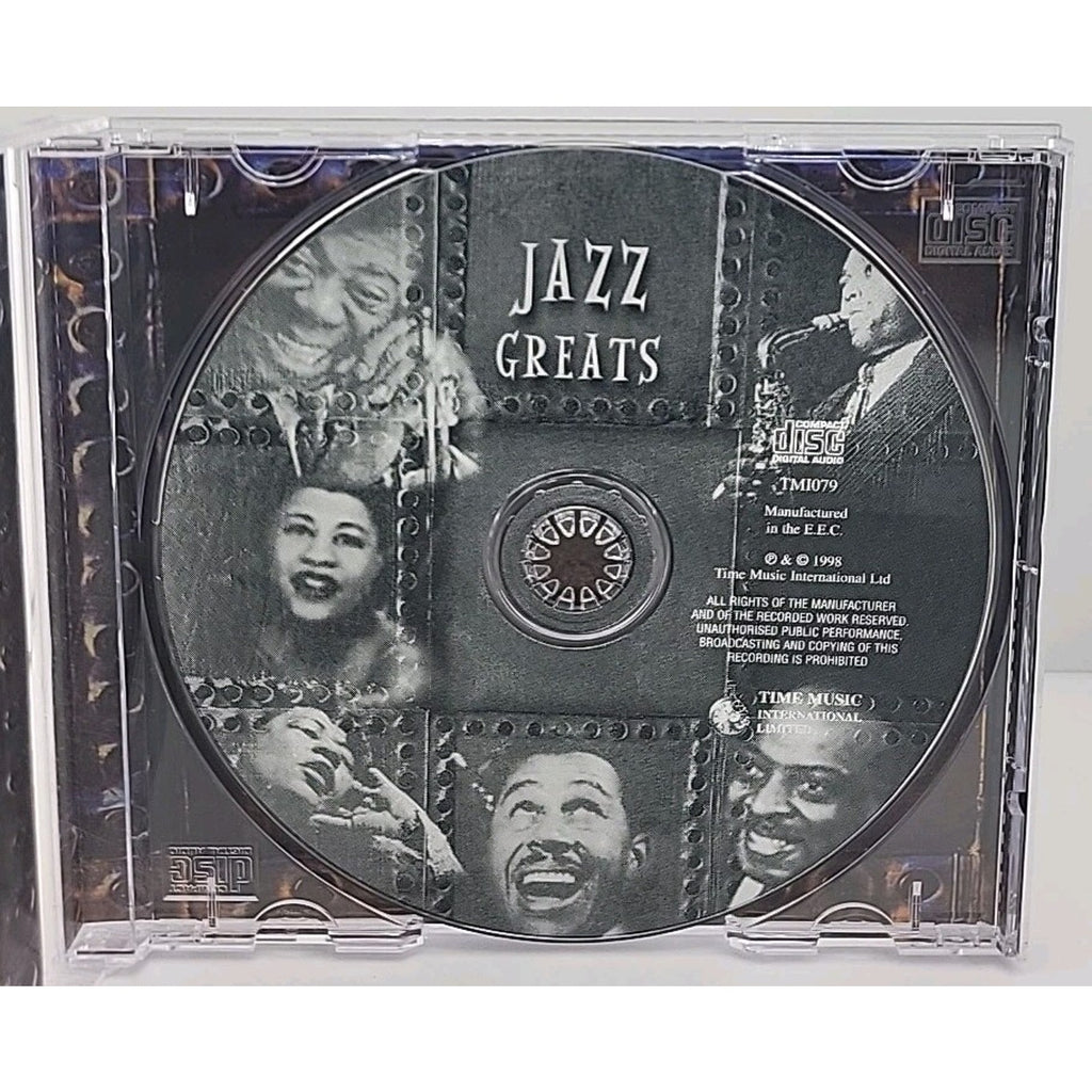 Jazz Greats CD Duke Ellington Louis Armstrong Ella Fitzgerald