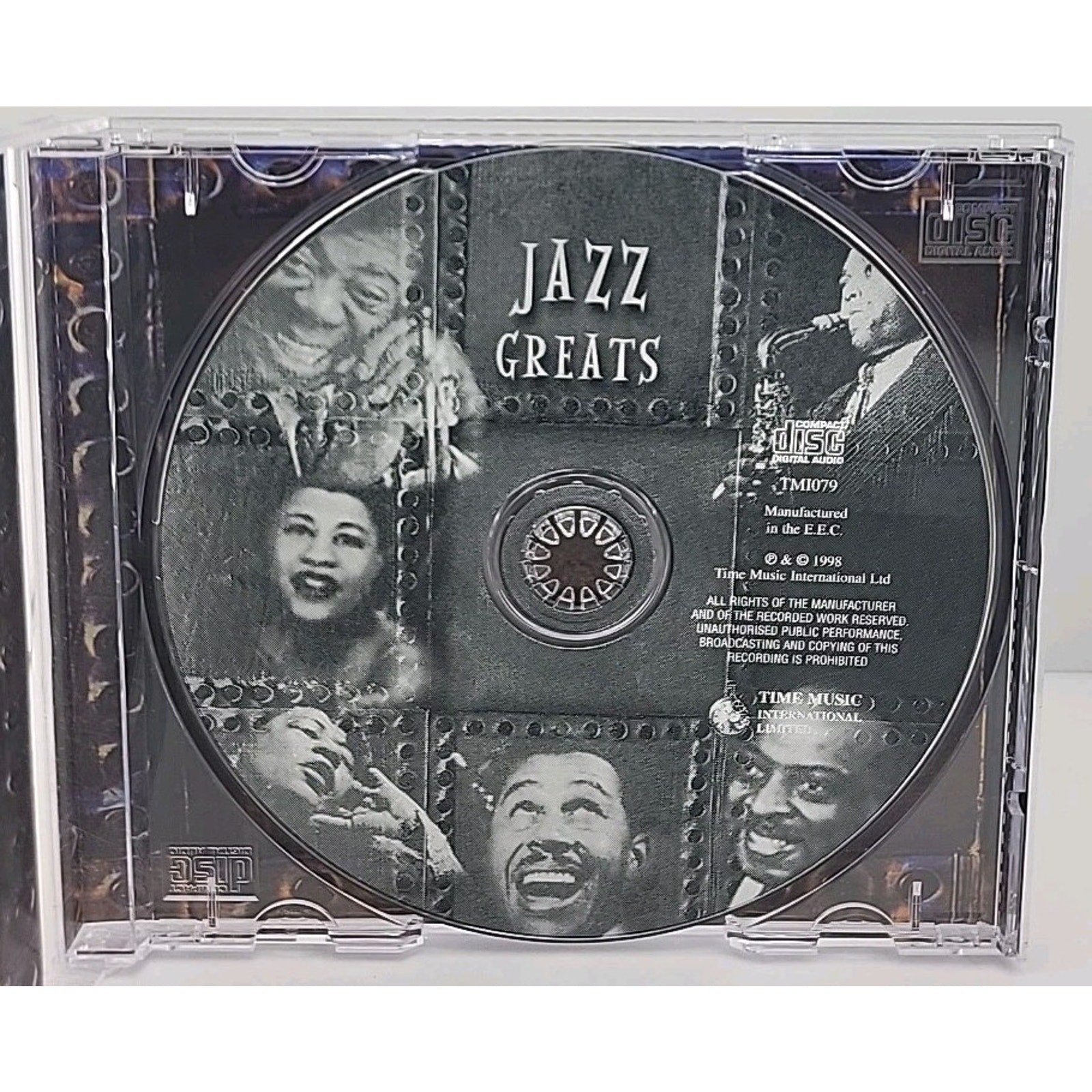 Jazz Greats CD Duke Ellington Louis Armstrong Ella Fitzgerald