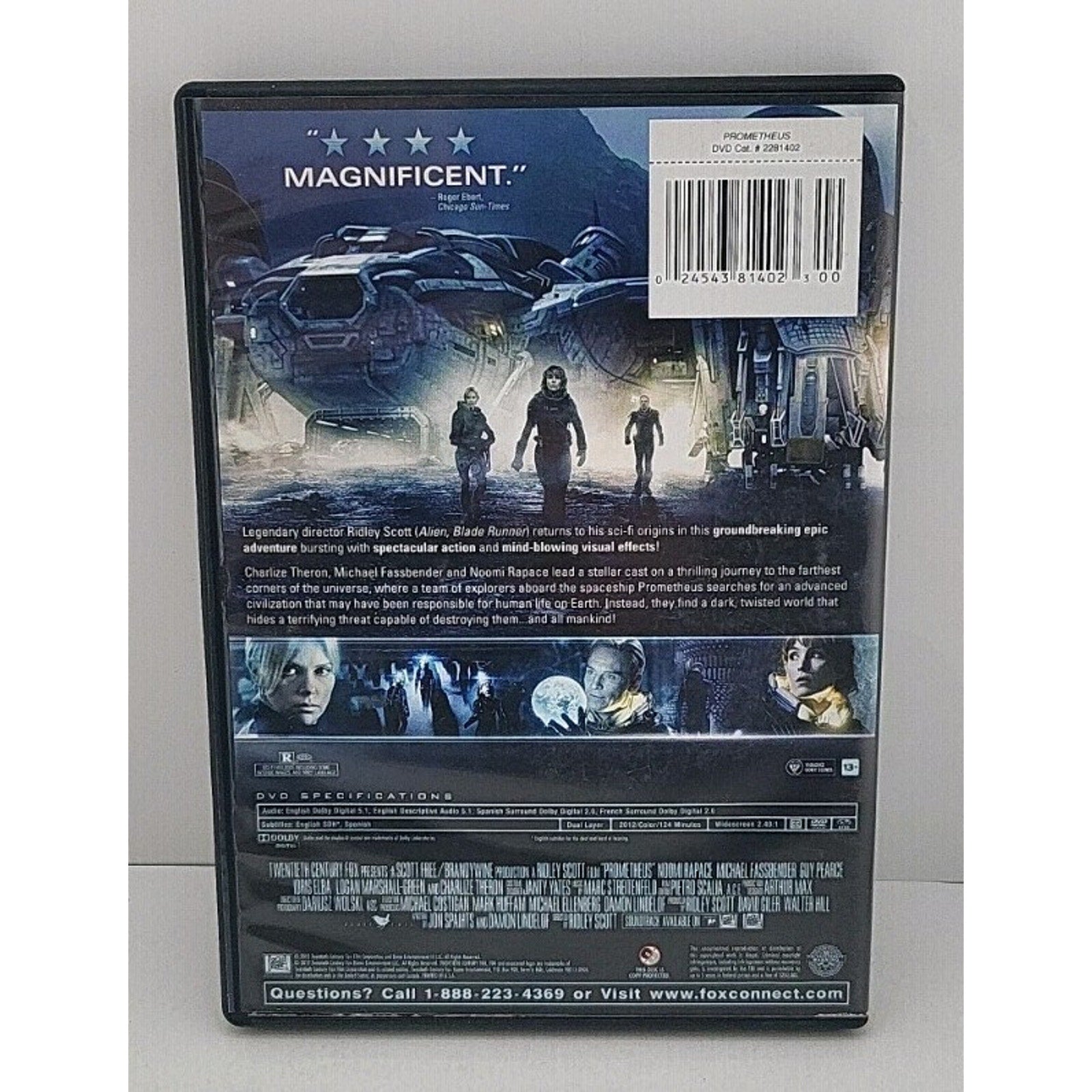 Prometheus DVD