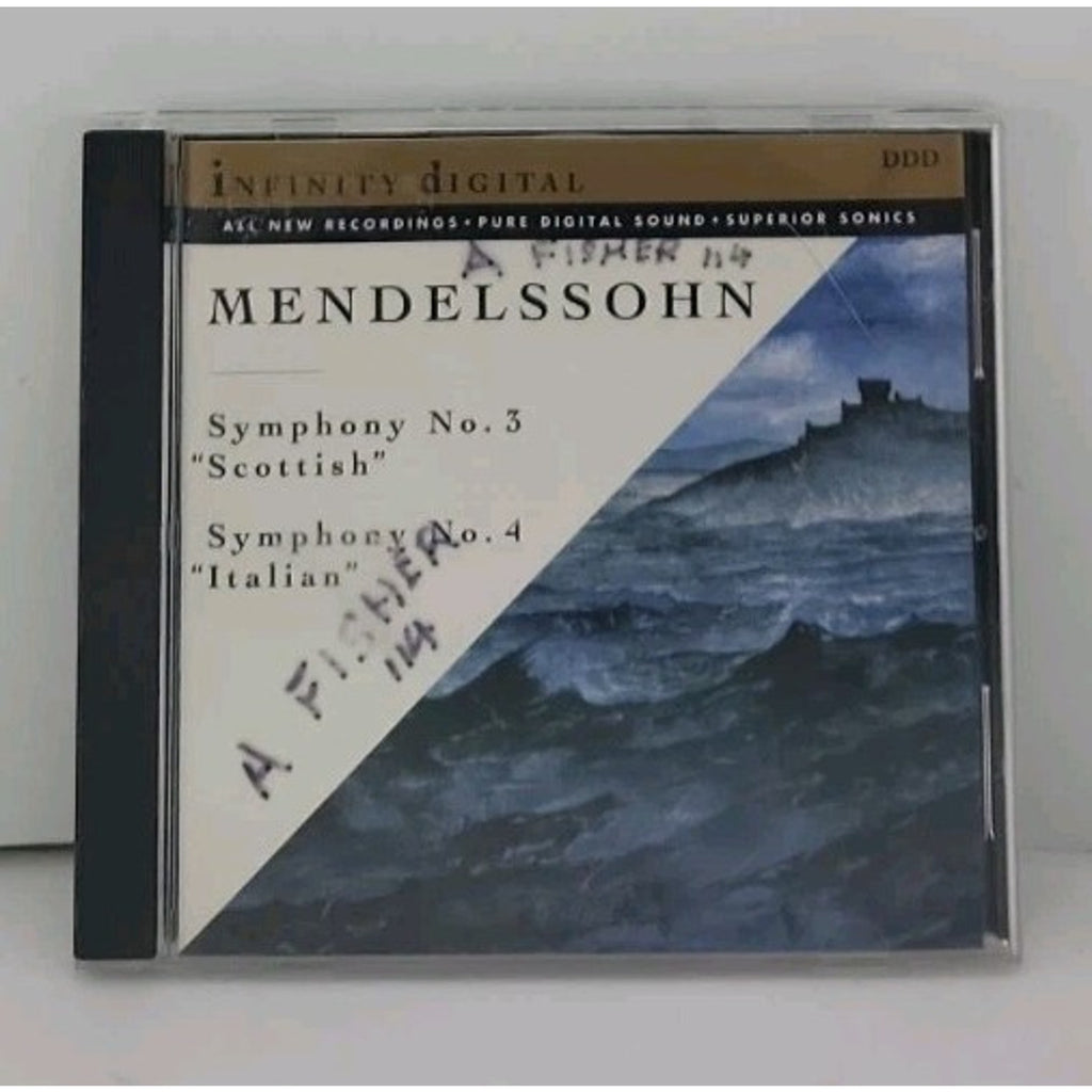 Symphonies 3 & 4 by Mendelssohn (CD, 1995)