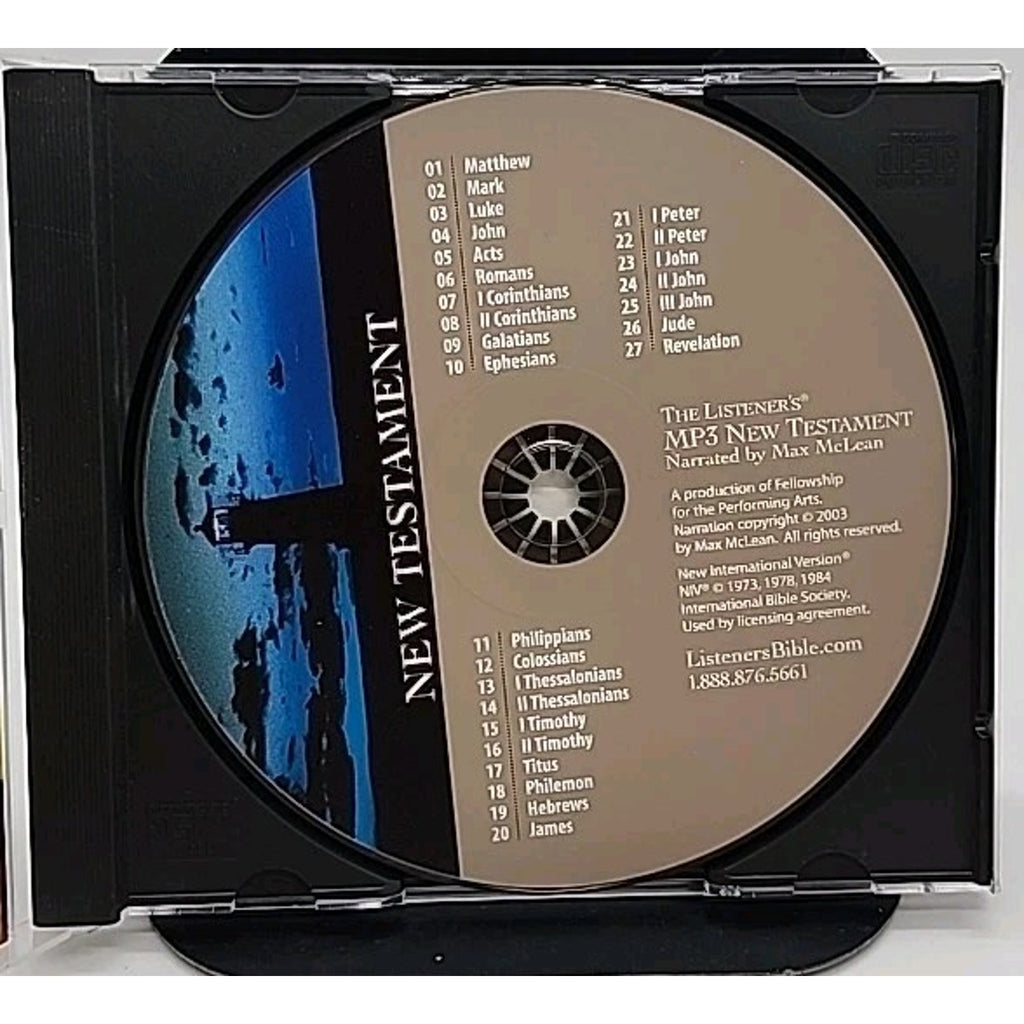 The Listener's MP3 New Testament (2004, CD)