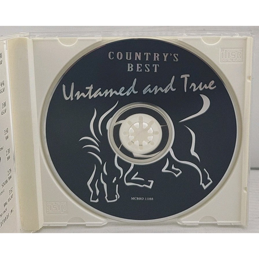 Country's Best Untamed and True CD 1994 MCA Country Hits Compilation