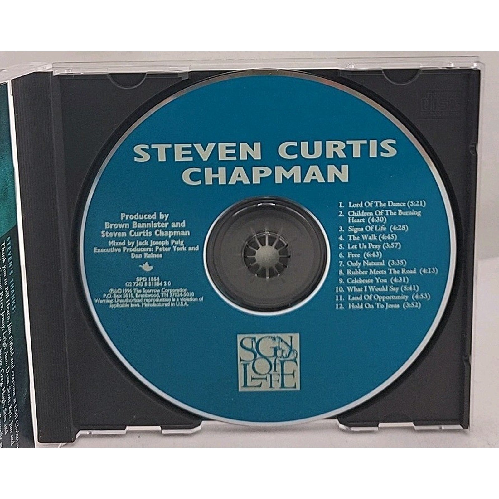 Signs of Life by Steven Curtis Chapman (CD, 1996)