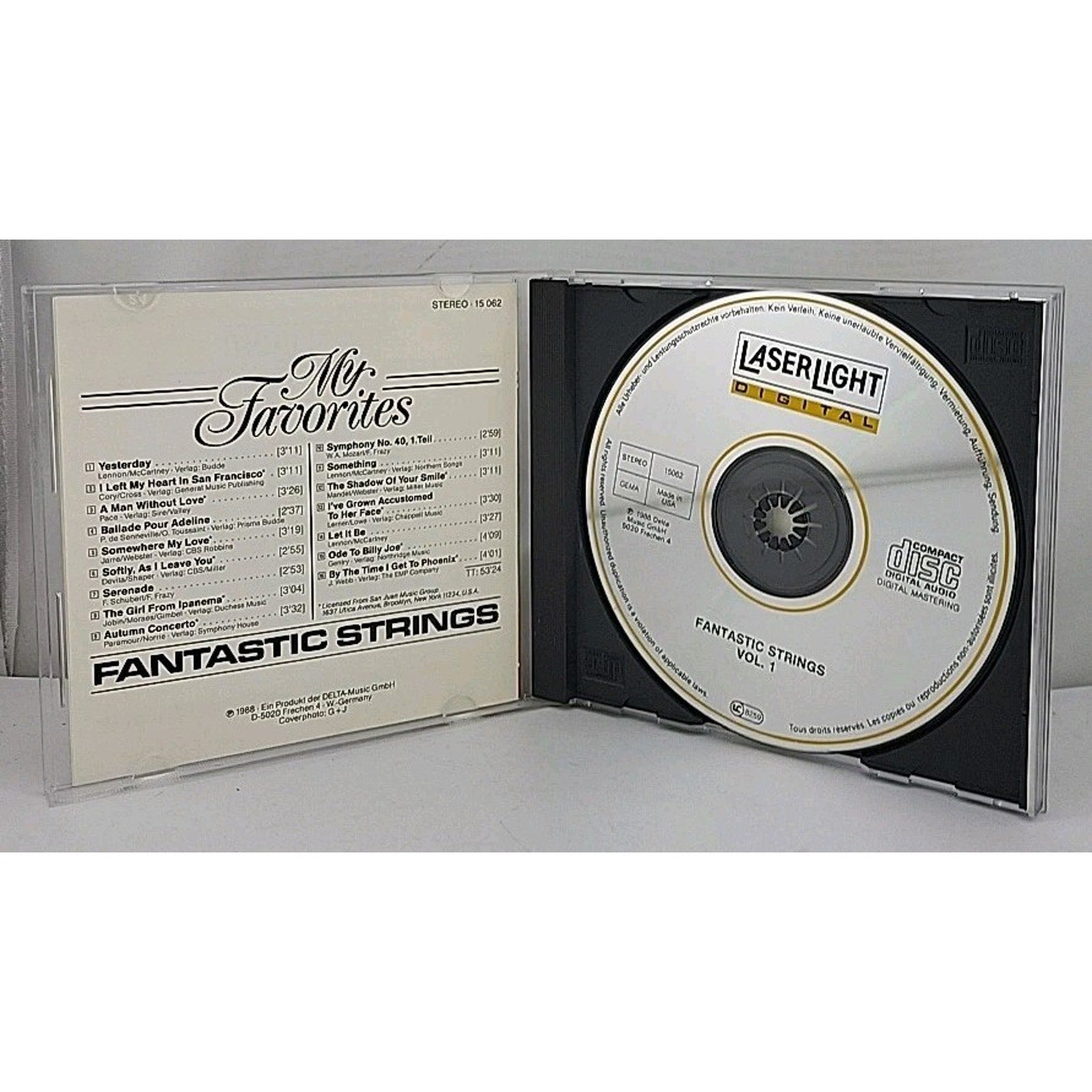 My Favorites, Vol. 1 by Fantastic Strings (CD, Oct-1991, Laserlight)