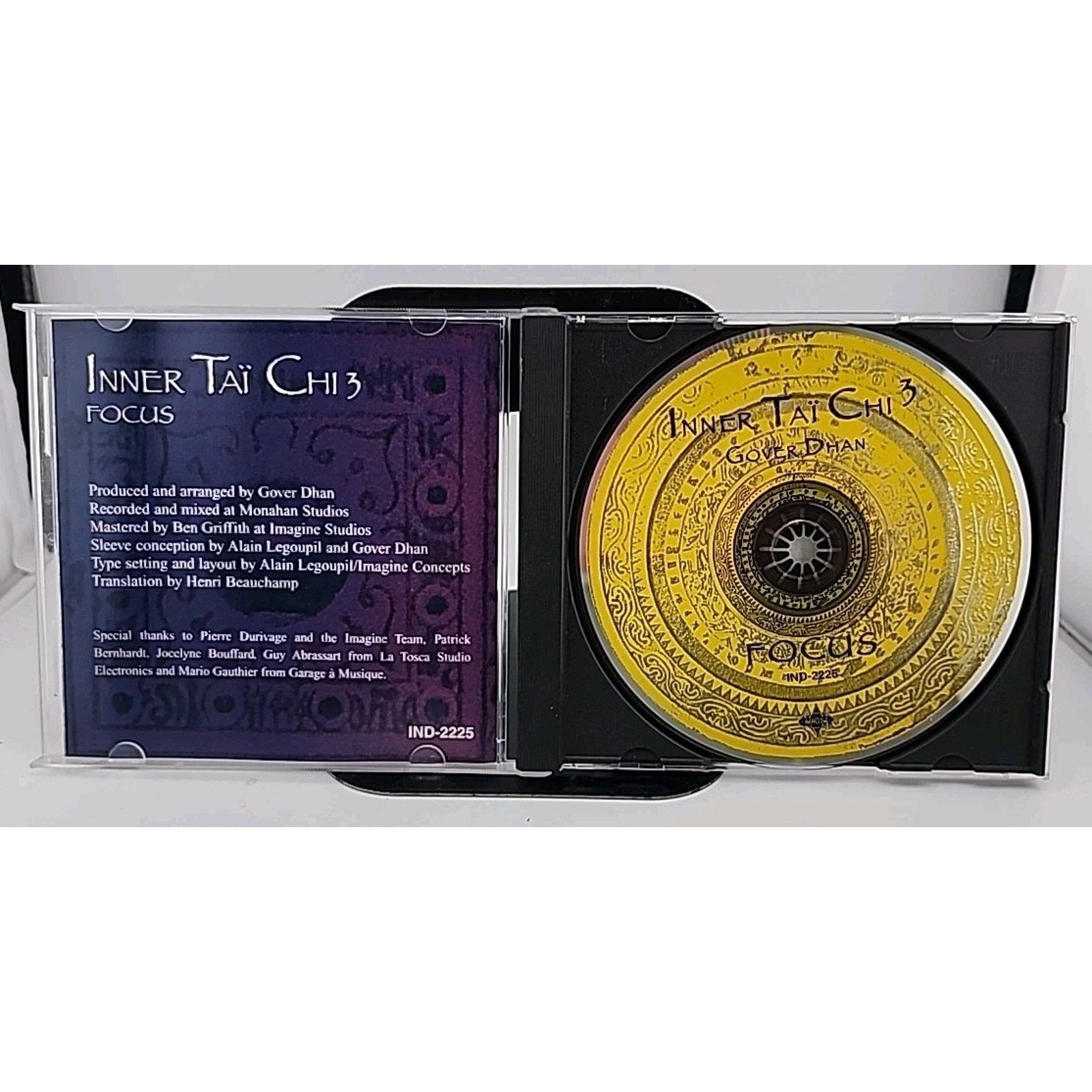Inner Tai Chi 3 Gover Dhan Focus (CD)