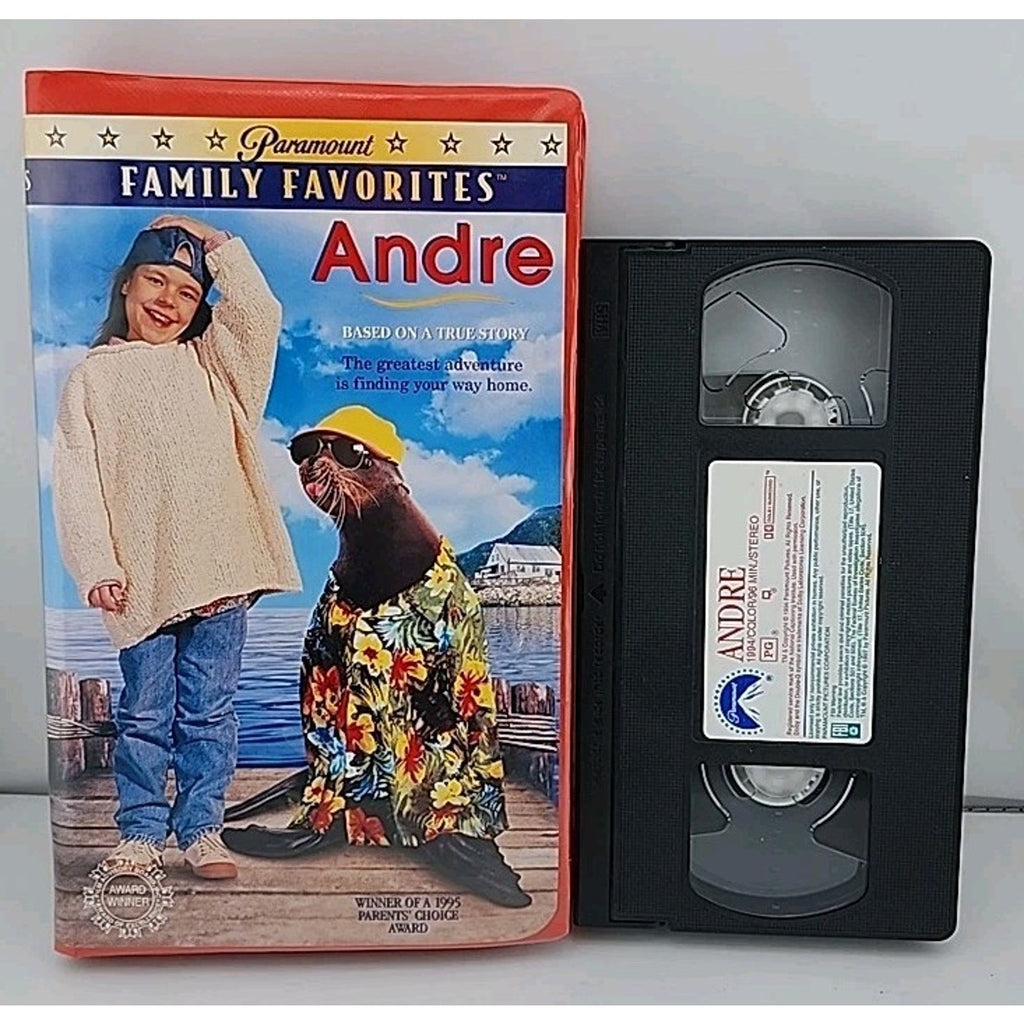 Andre (VHS, 1995, Clamshell) *Red Case*