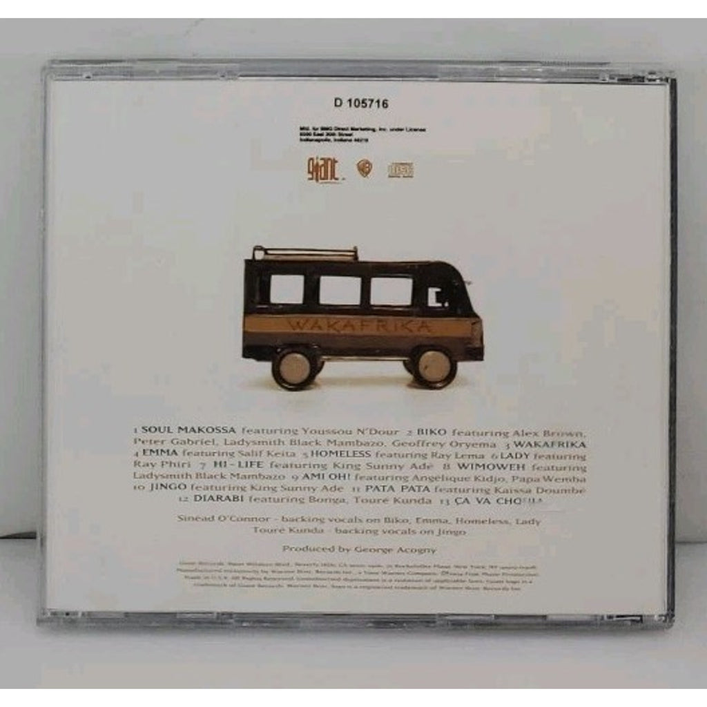 Wakafrika by Manu Dibango (CD, Jun-1994, Giant (USA))