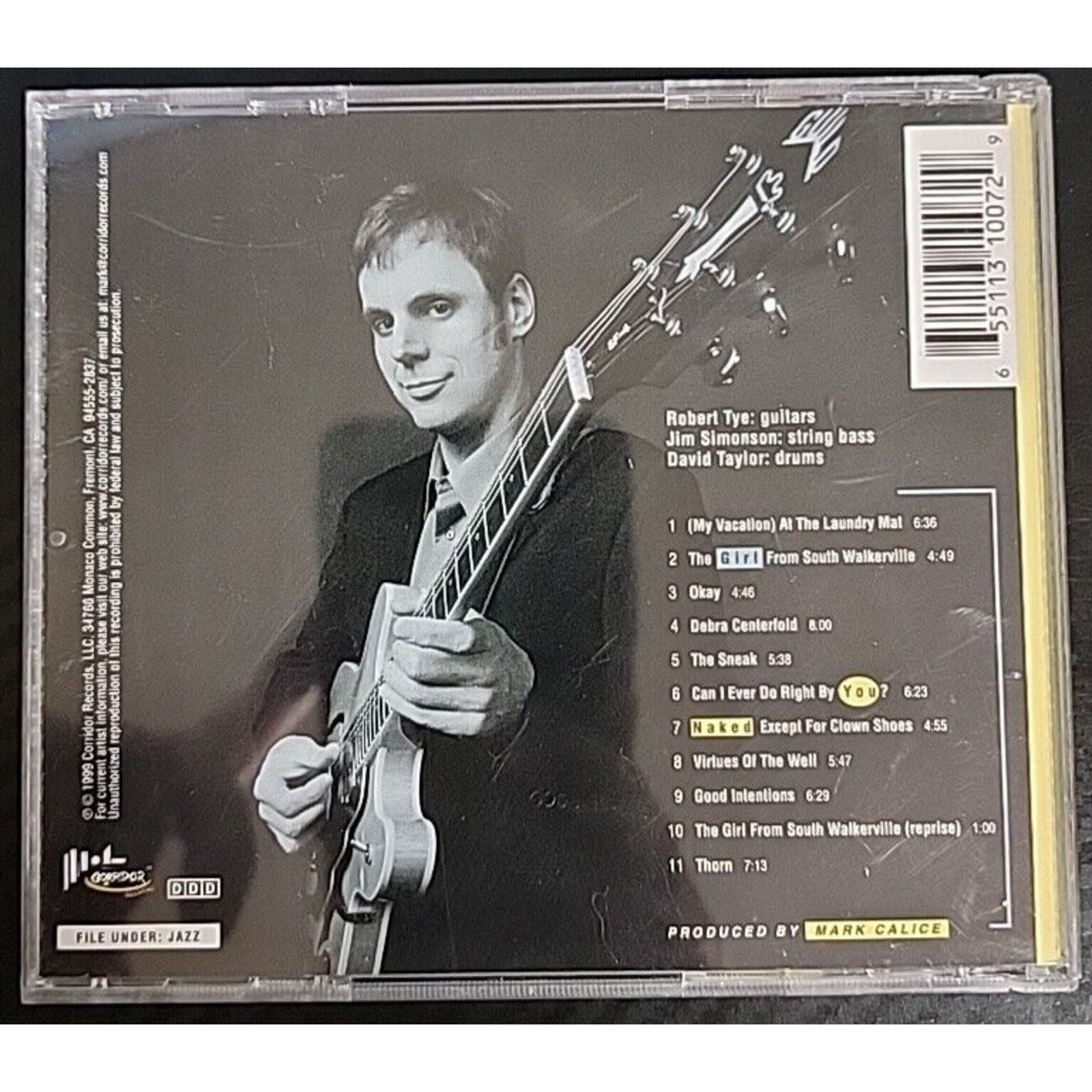 Virtues Of The Well by Robert Tye (CD, 1999, Corridor Records)