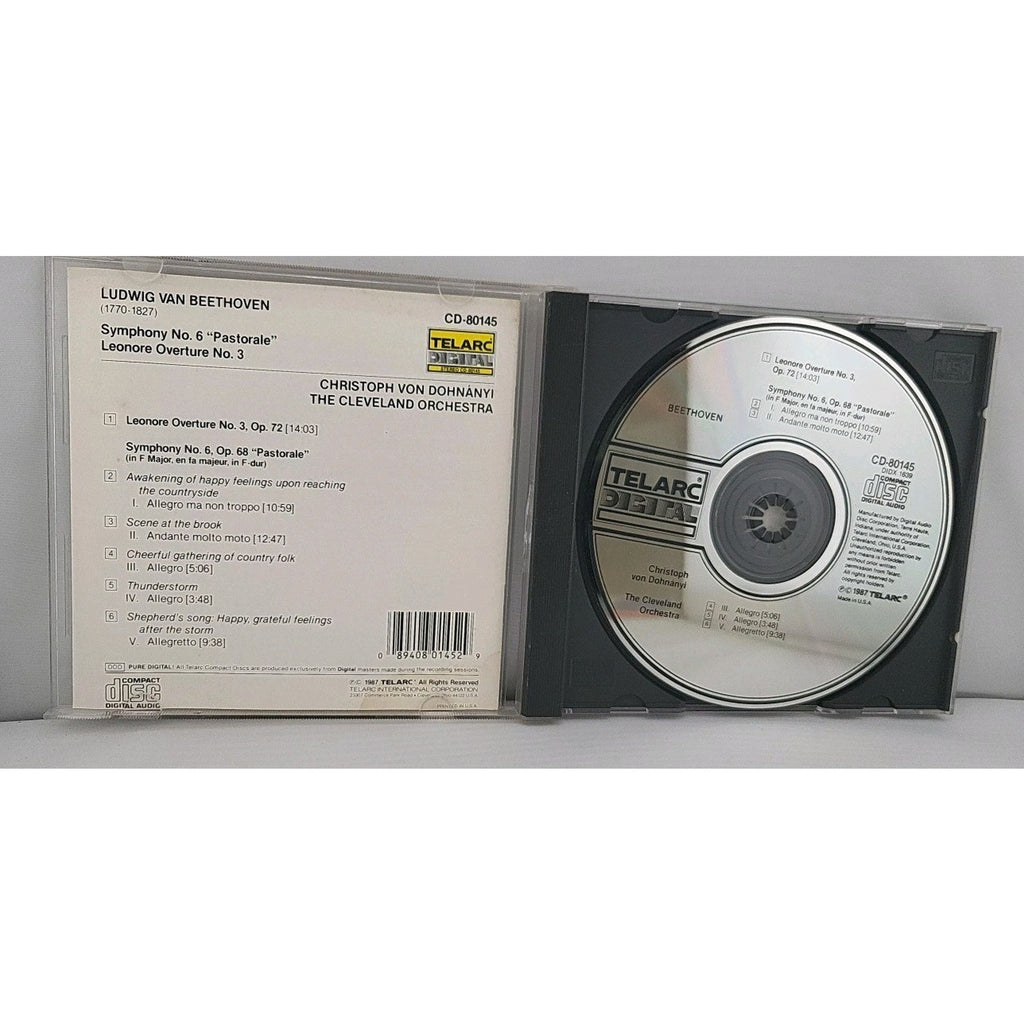 Symphony 6: Pastorale / Leonore Overture 3 Op 72 by Christoph Von Dohn Nyi (CD,