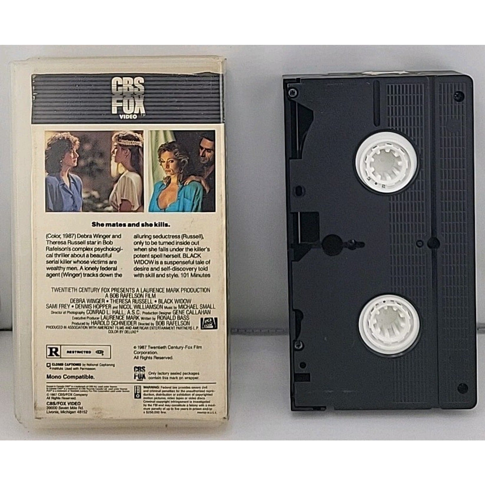 Black Widow (VHS)