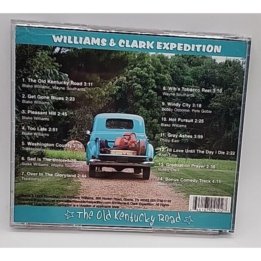 Old Kentucky Road by Williams & Clark Expedition (CD, 2005)