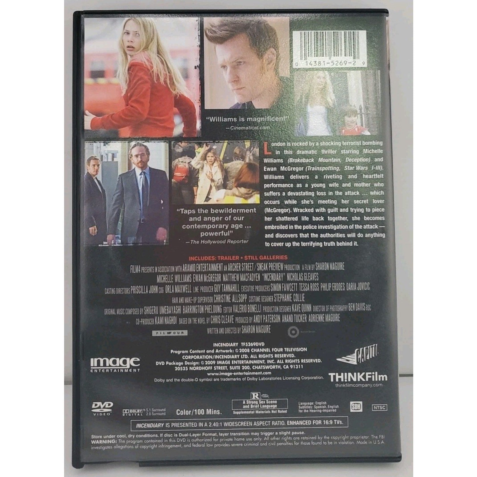 Incendiary (DVD, 2008)