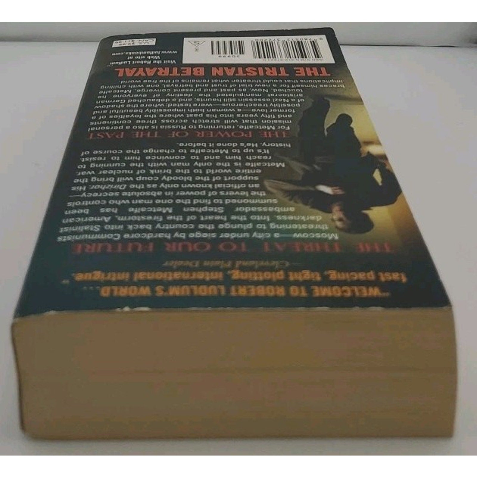 Tristan Betrayal : A Novel by Robert Ludlum (2009, Uk- a Format Paperback)