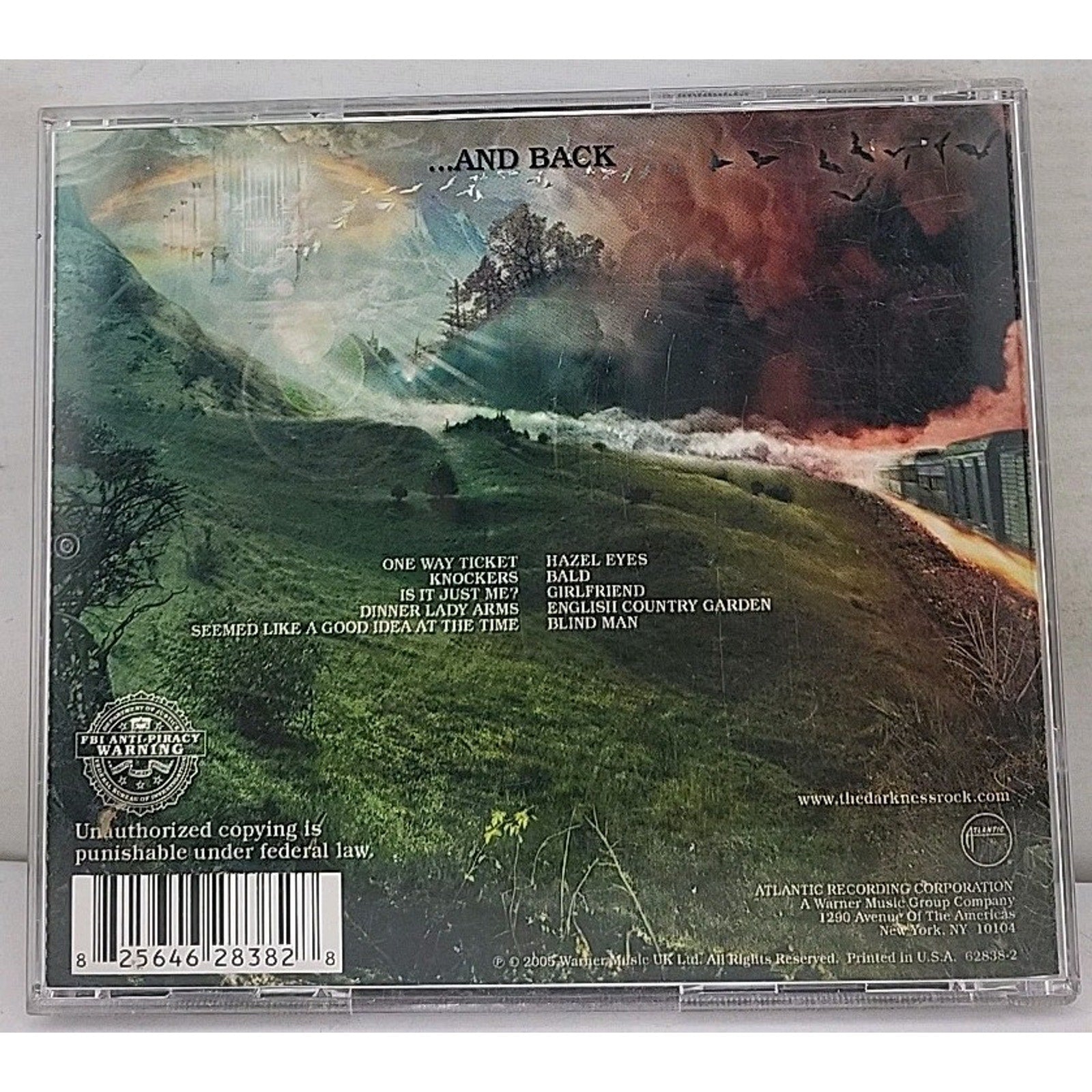 One Way Ticket to Hell & Back by The Darkness (CD, 2005)