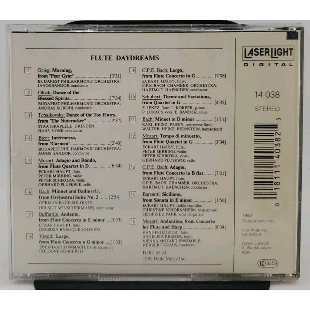 Flute Daydreams (CD, Apr-1992, Laserlight)
