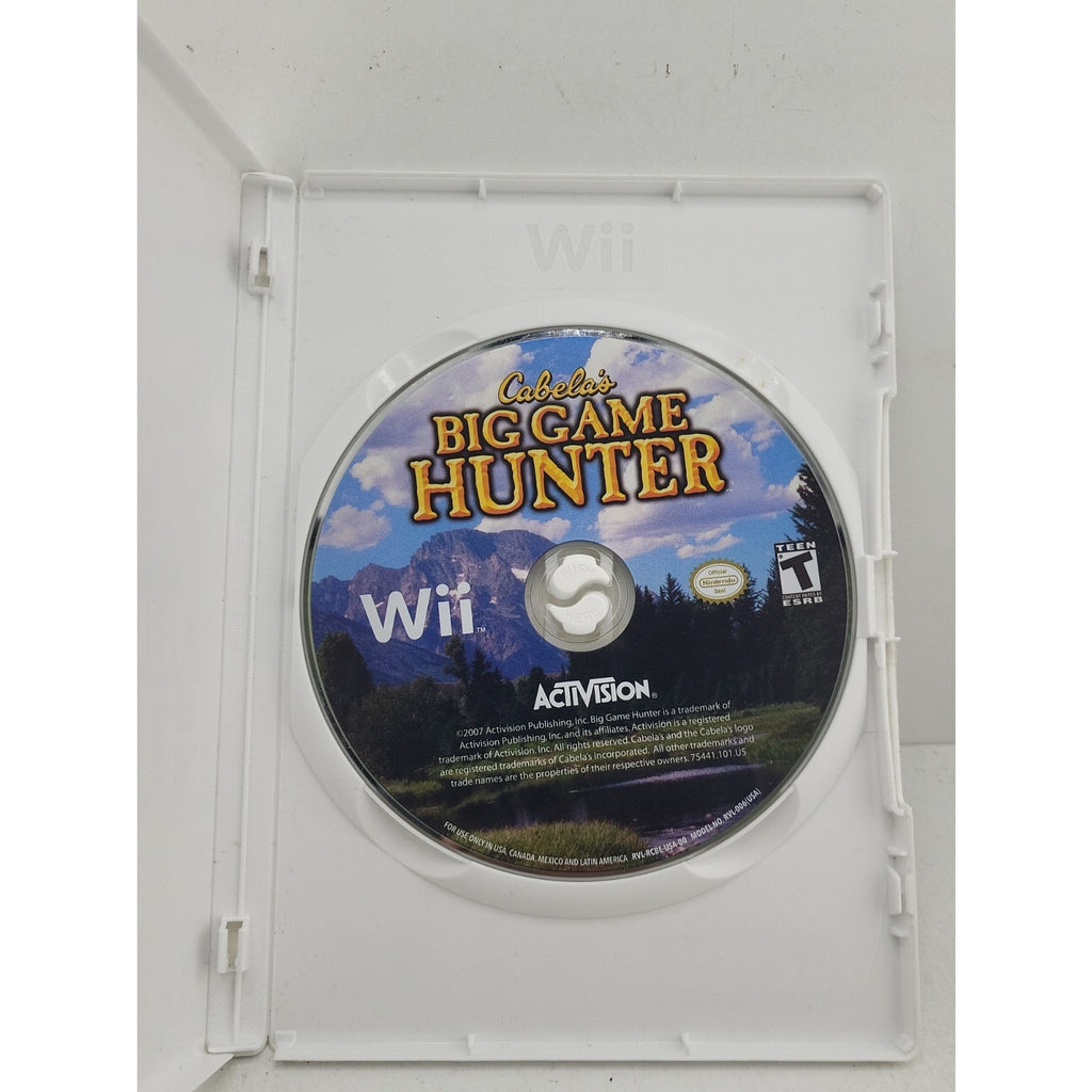 Cabela's Big Game Hunter (Nintendo Wii, 2007)