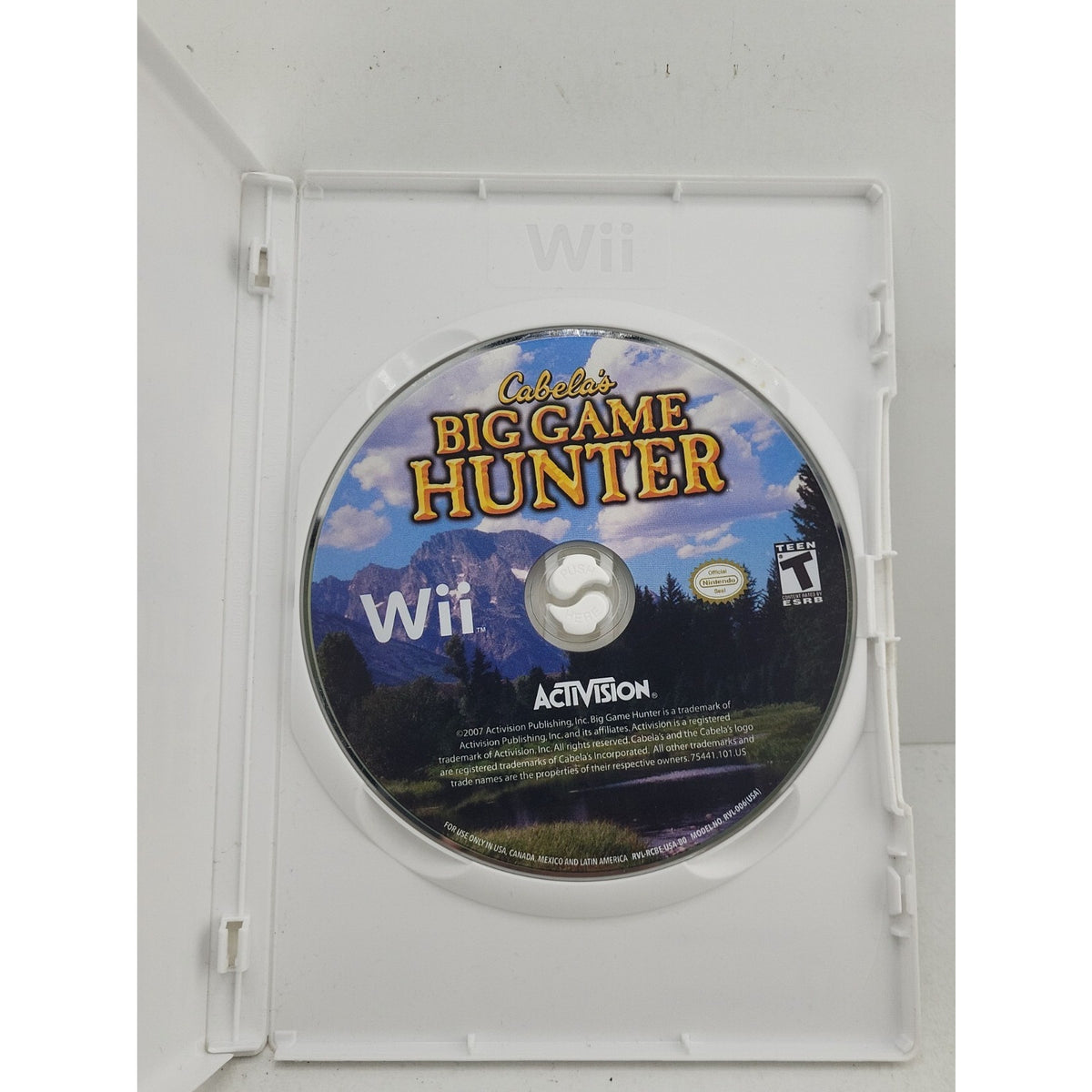 Cabela's Big Game Hunter (Nintendo Wii, 2007)
