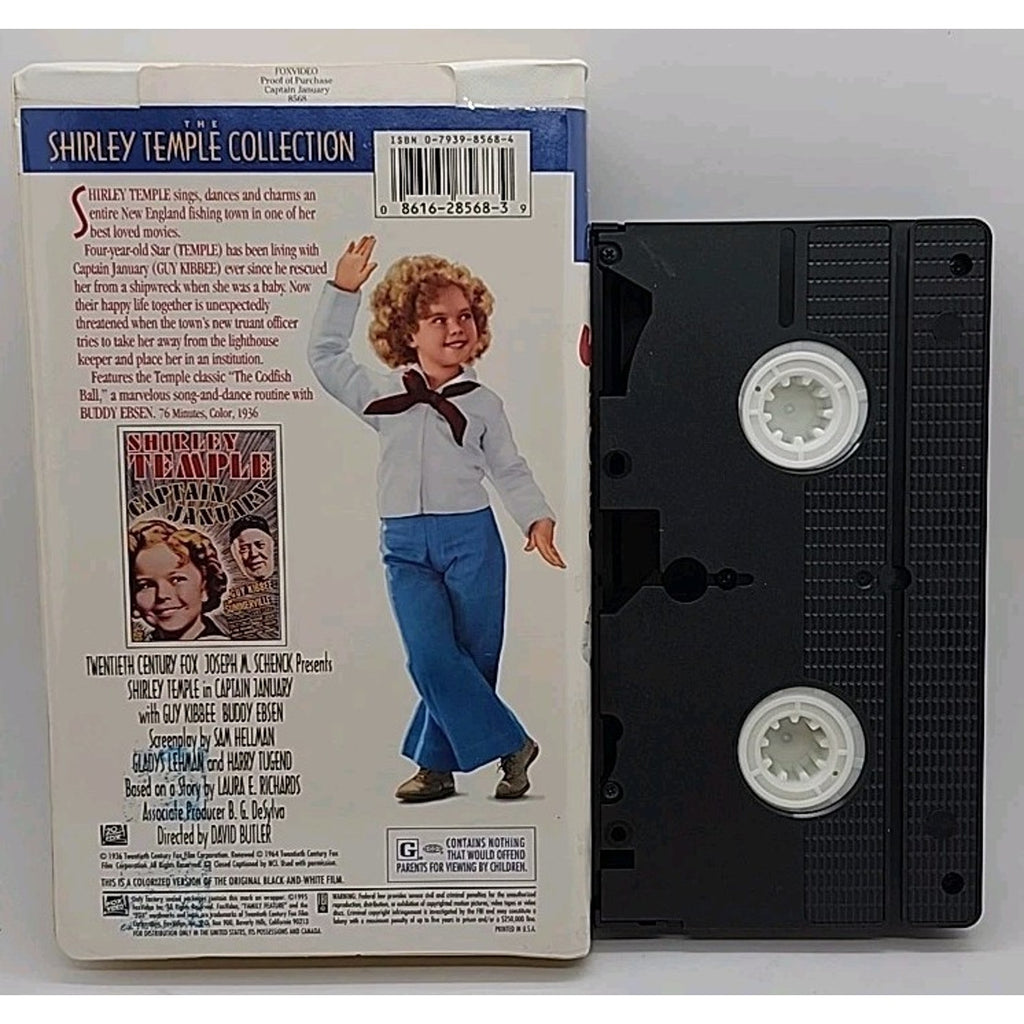 Captain January (VHS, 1995)
