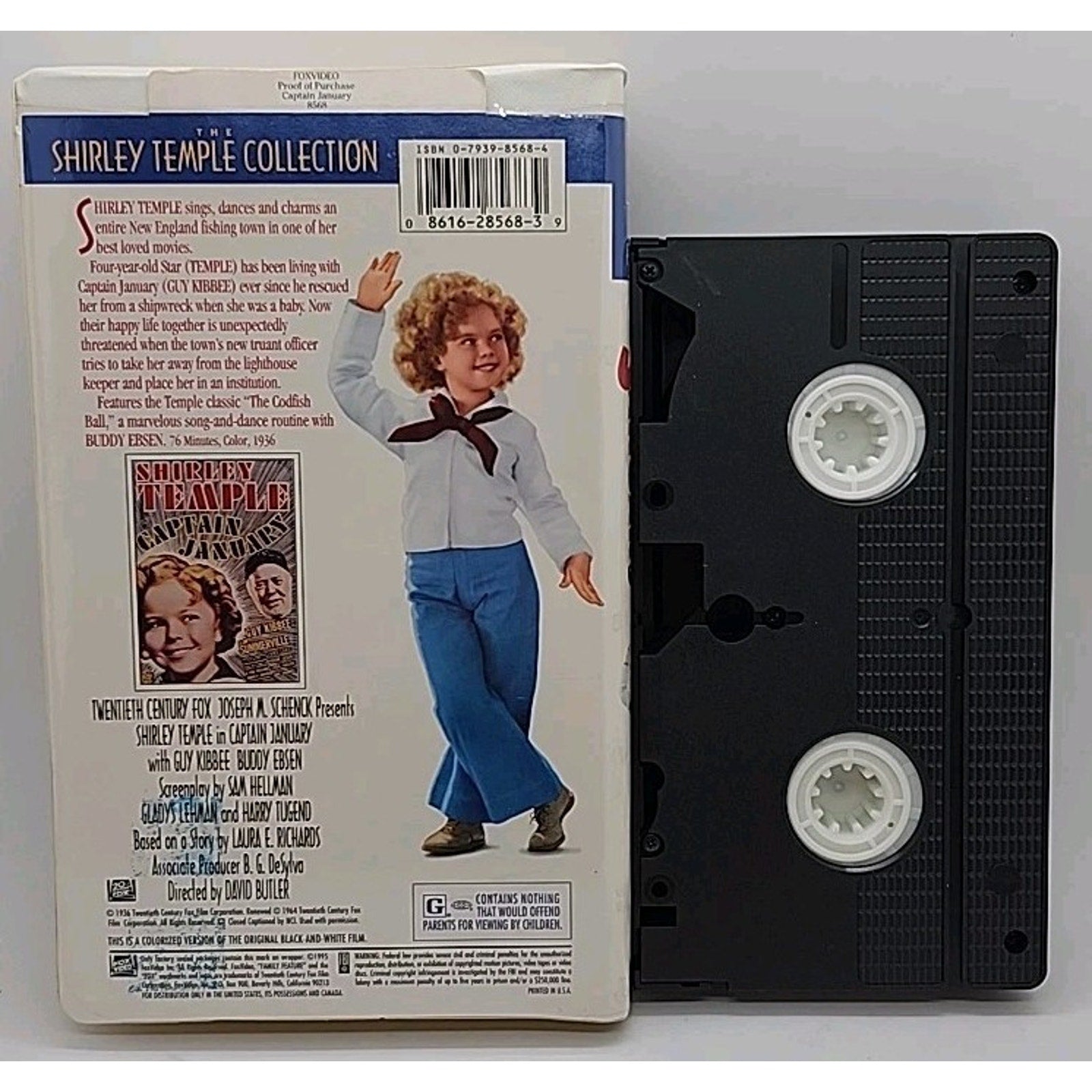 Captain January (VHS, 1995)