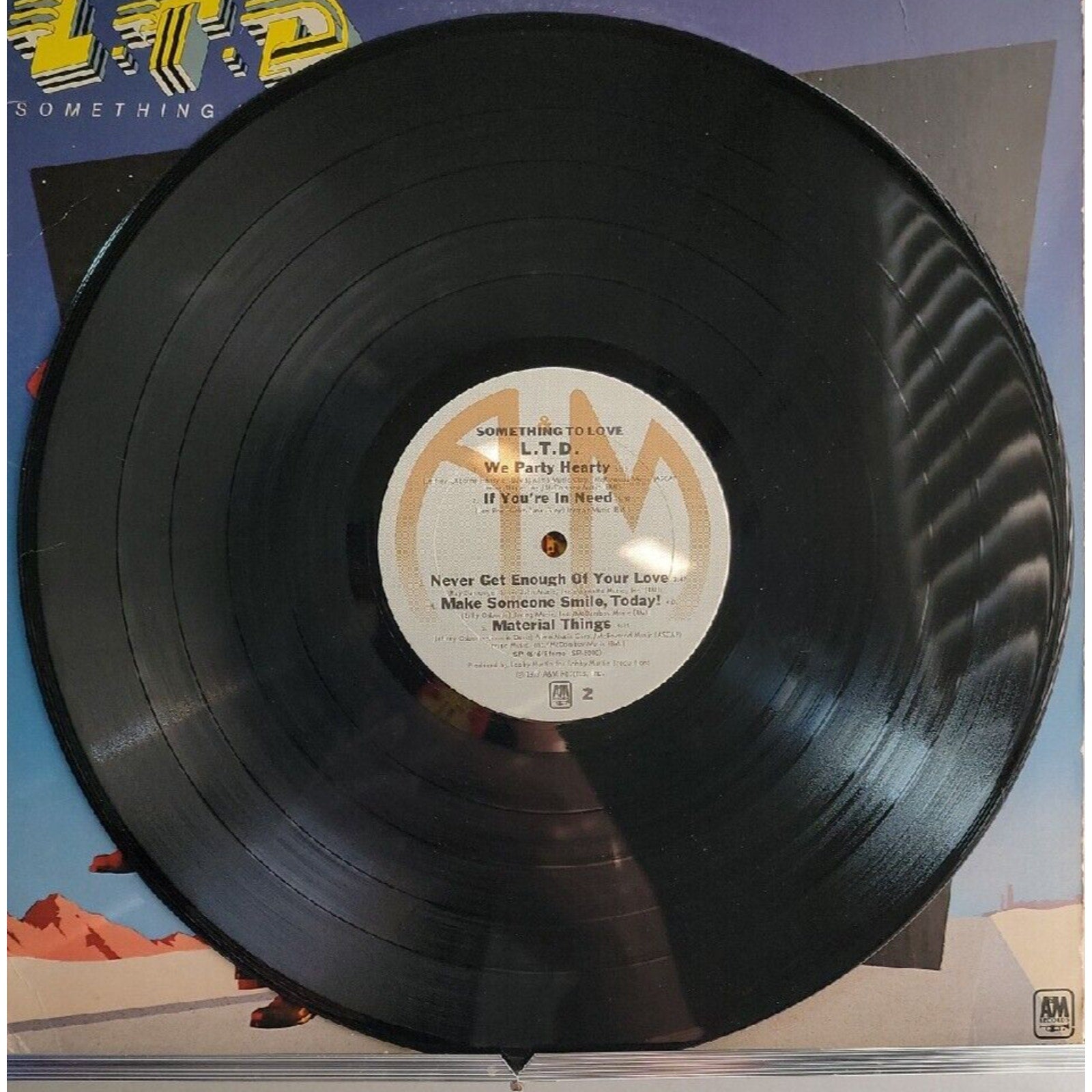 L.T.D. Something to Love SP 4646 (Record)