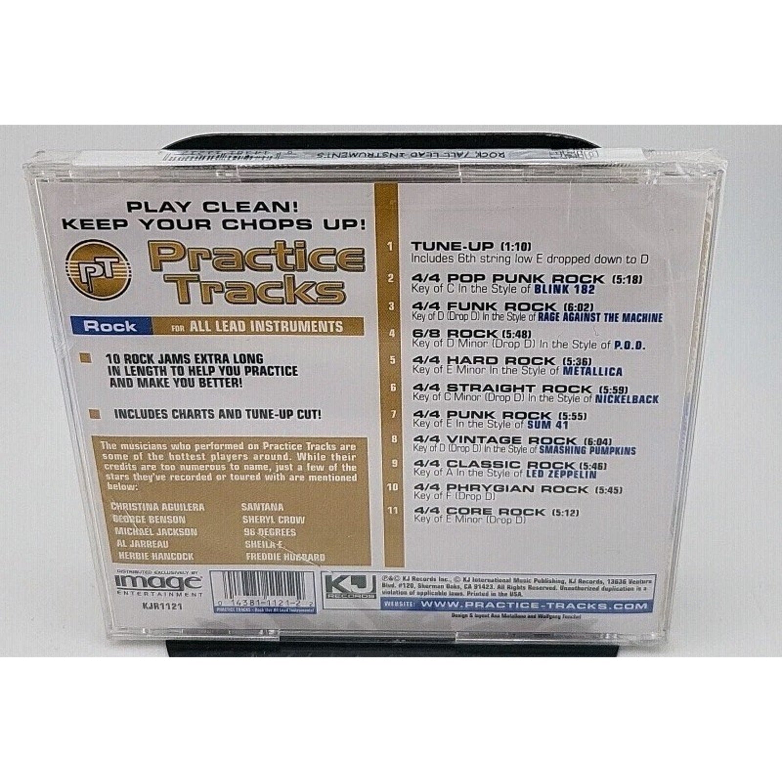 Practice Tracks: Rock for All Lead Instruments, Vol. 1 by Various Artists *New*
