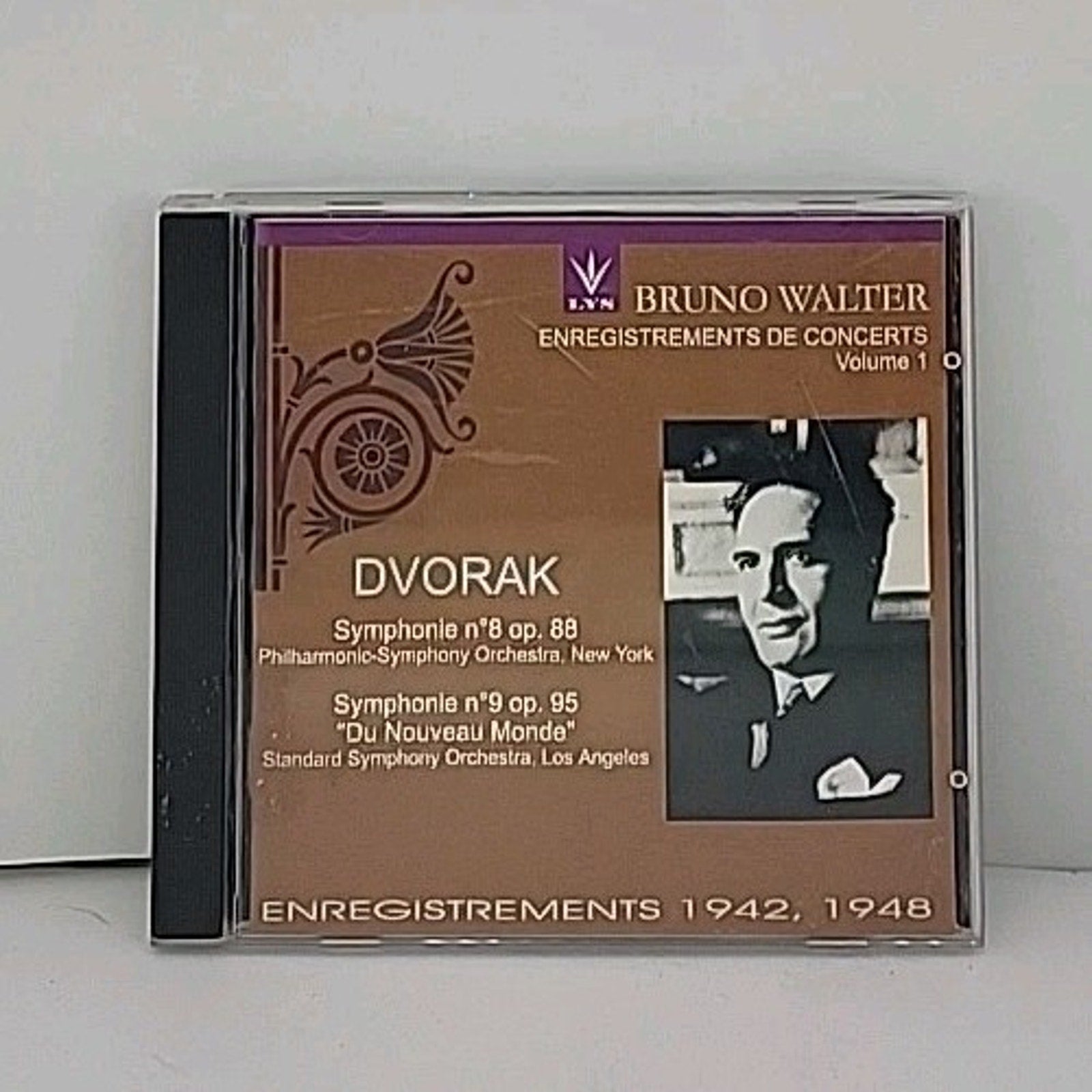 Walter - Dvorak - Enregistrements De Concerts Volume 1 CD