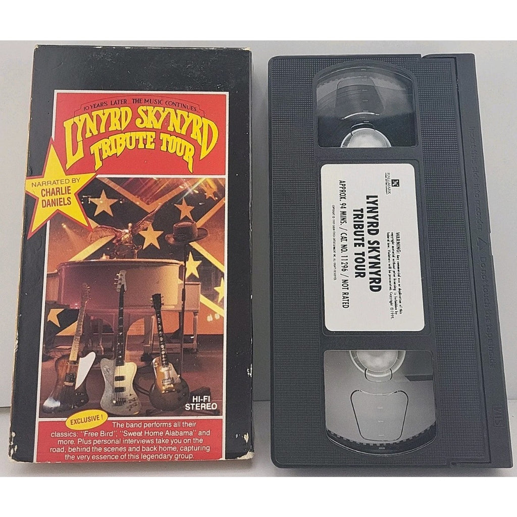 Lynyrd Skynyrd Tribute Tour Narrated By Charlie Daniels 10 Yrs Later VHS