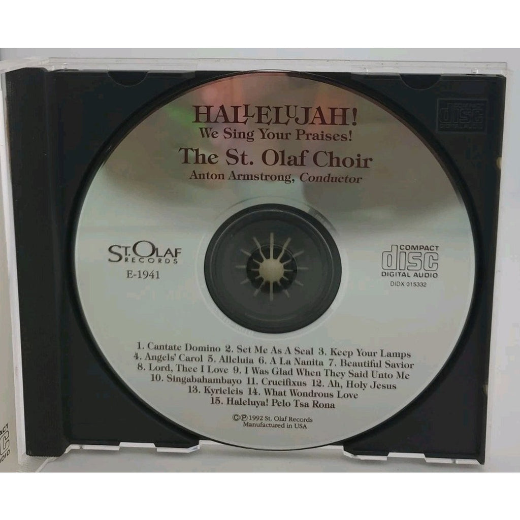 Hallelujah! We Sing Your Praises! by St. Olaf Choir (CD, Oct-1999, St. Olaf)