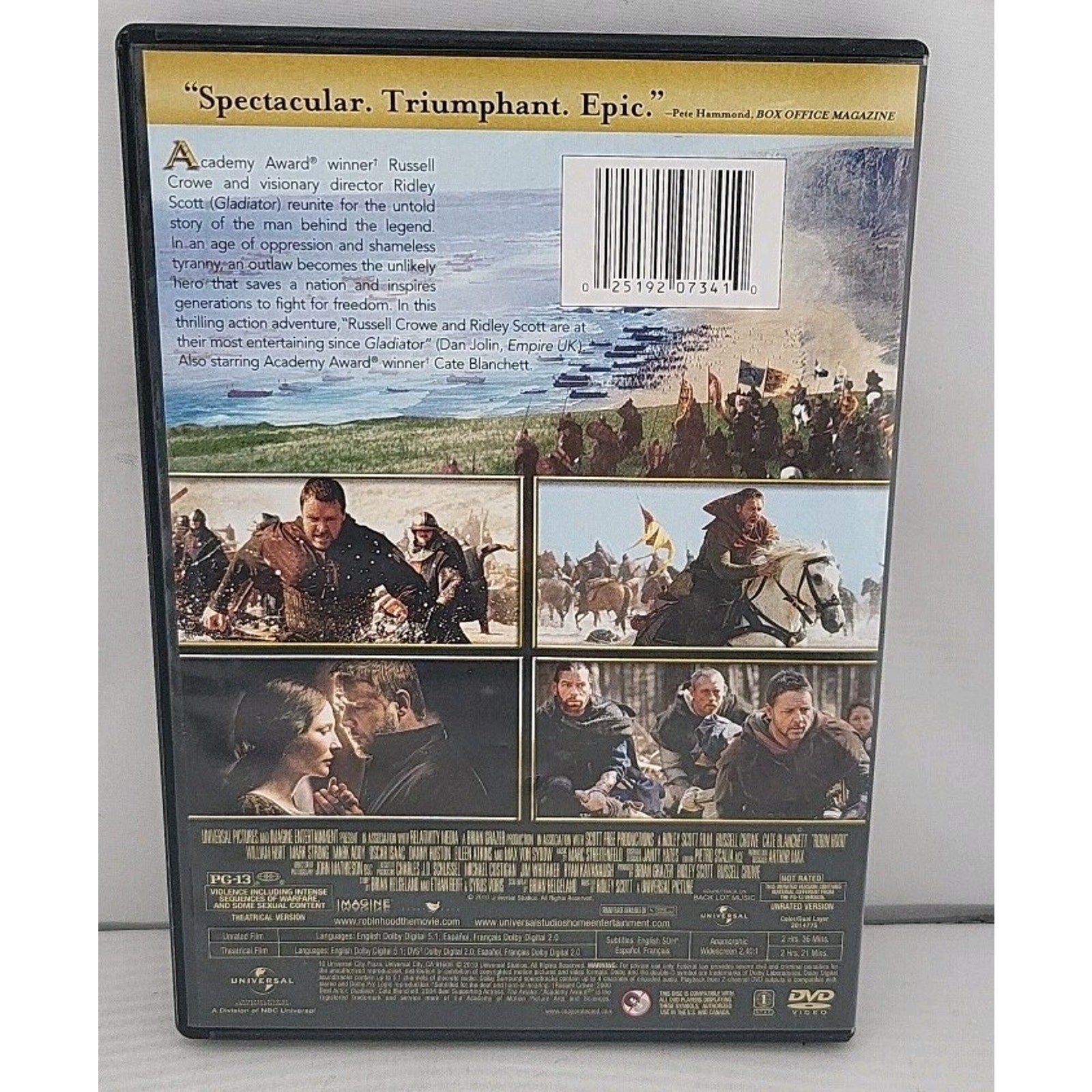 Robin Hood (DVD, 2010)