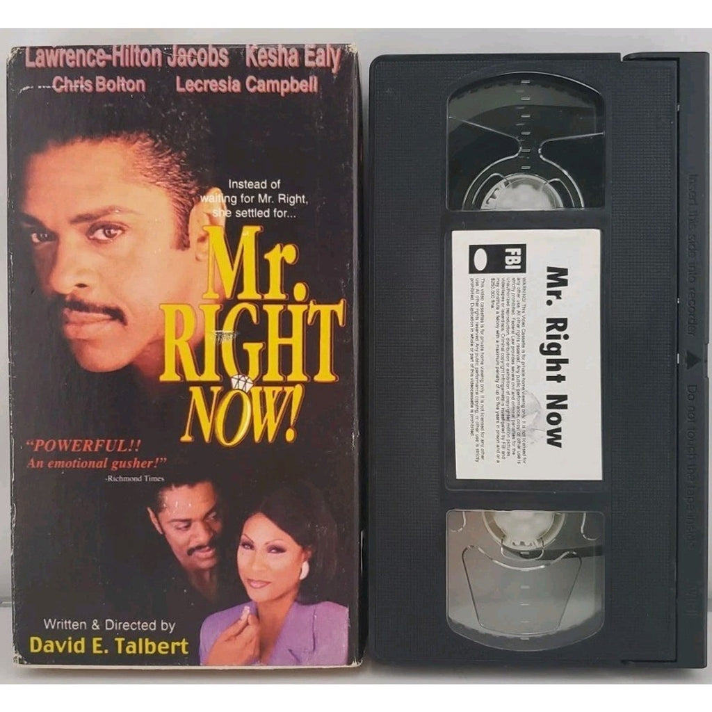 Mr. Right Now (VHS)