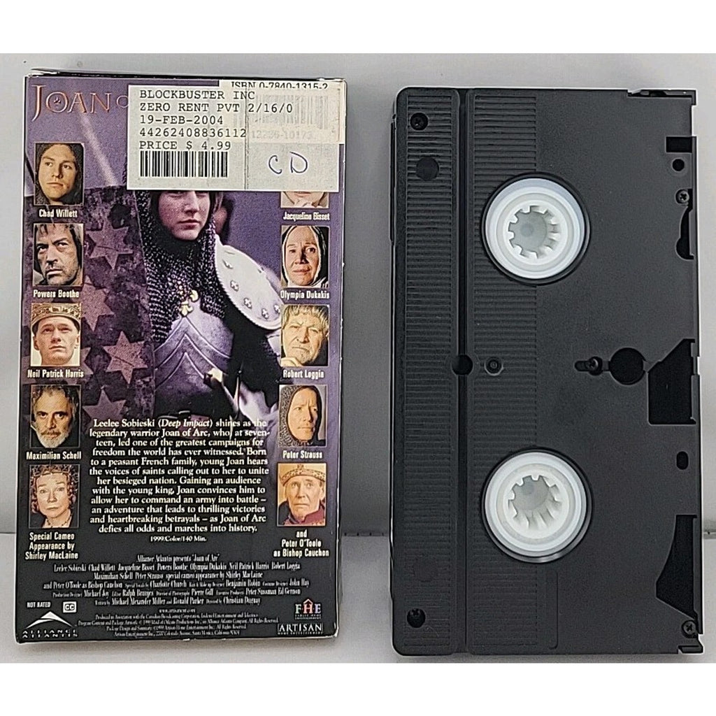 Joan of Arc (VHS, 1999)