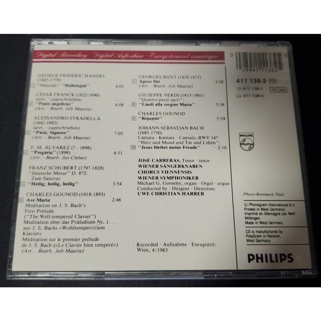 Ave Maria - Audio CD By Jose Carreras