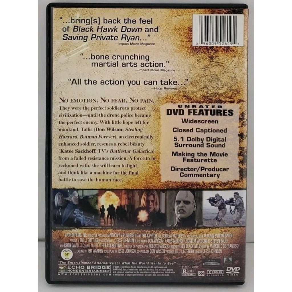 The Last Sentinel (DVD, 2007)