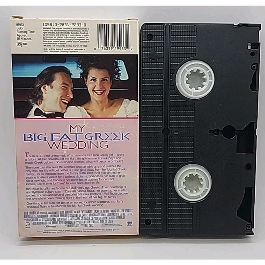 My Big Fat Greek Wedding (VHS, 2003)