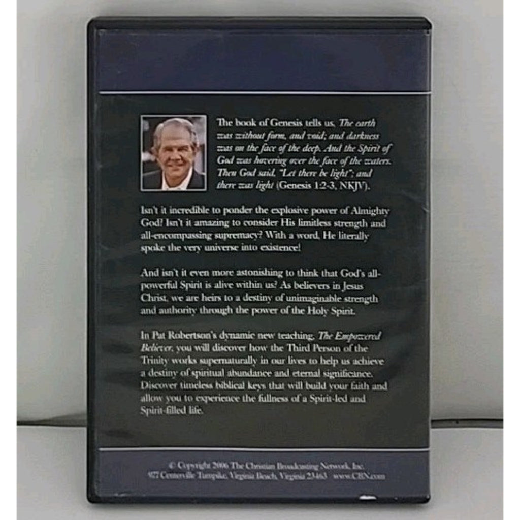Pat Robertson The Empowered Believer A Life of Strength and Authority (DVD)