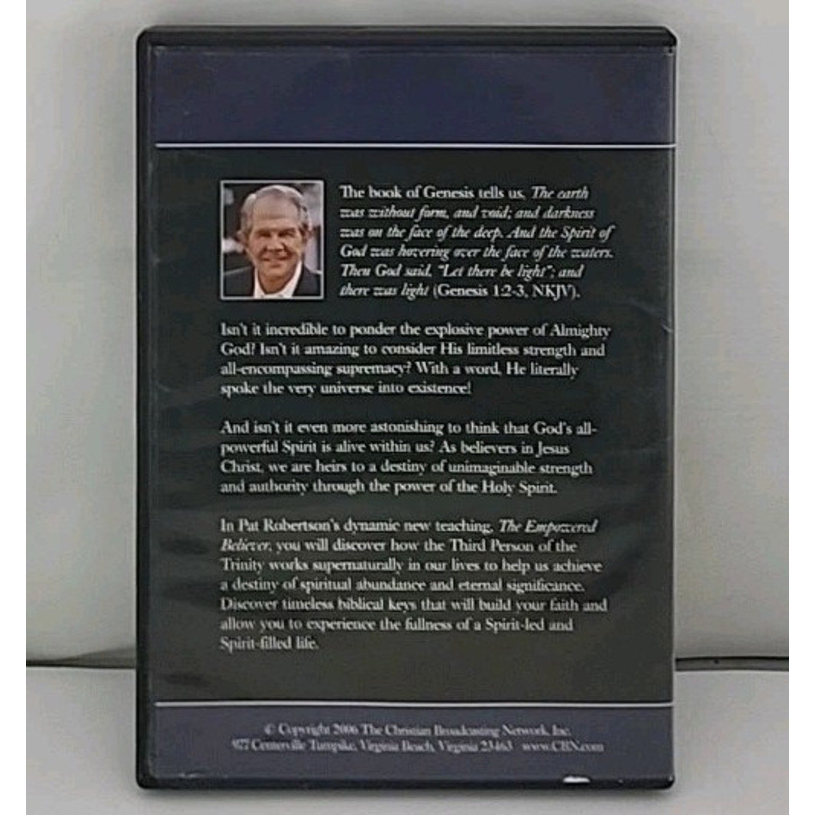 Pat Robertson The Empowered Believer A Life of Strength and Authority (DVD)